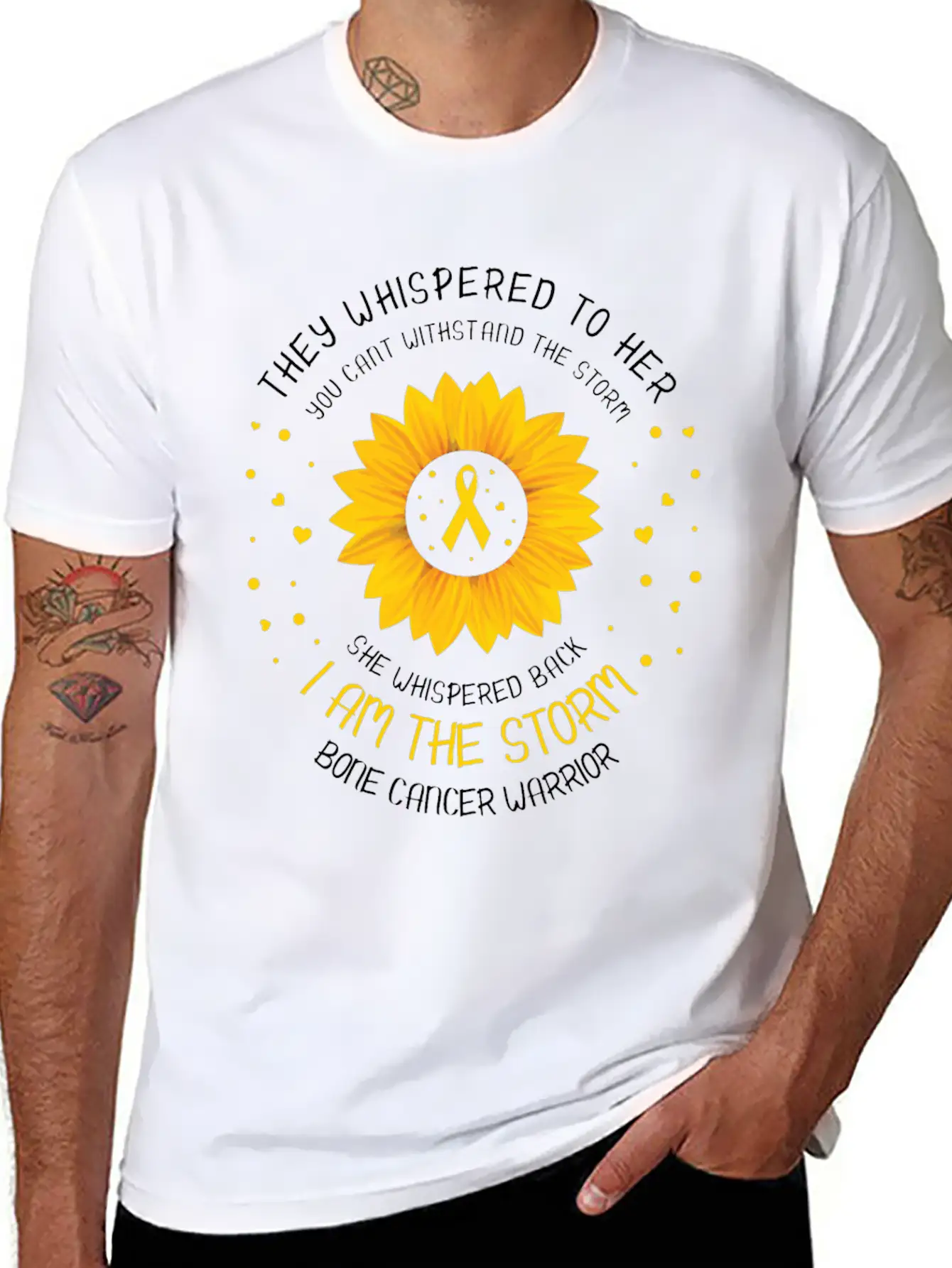 They Whispered To Her You Cant Withstand Unisex Casual T-Shirt – Clean Design For Daily Comfort