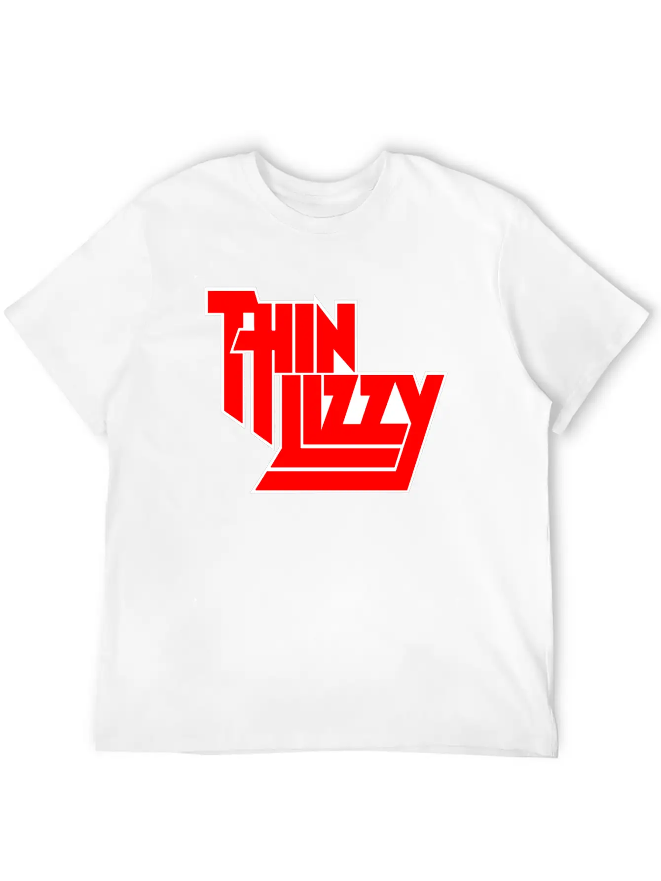 Thin Lizzy Phil Lynott Logo Unisex Casual T-Shirt – Clean Design For Daily Comfort