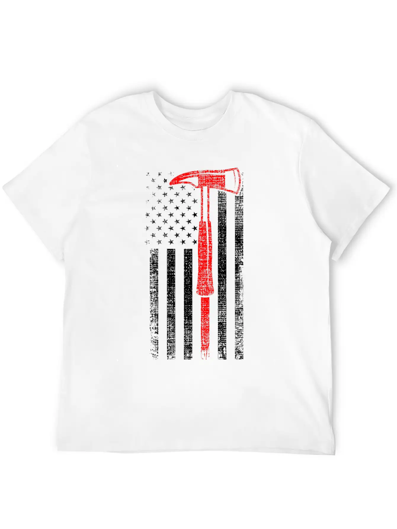 Thin Red Line Firefighter Axe Hero Patriot Classic Fit Graphic Tee For Daily Comfort – Unisex Cotton Shirt
