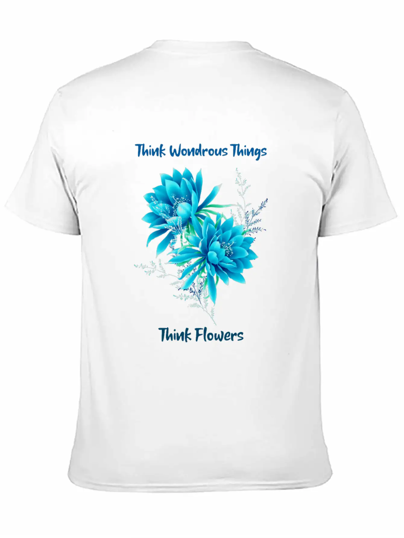 Think Of Wondrous Things Unisex Casual T-Shirt – Clean Design For Daily Comfort