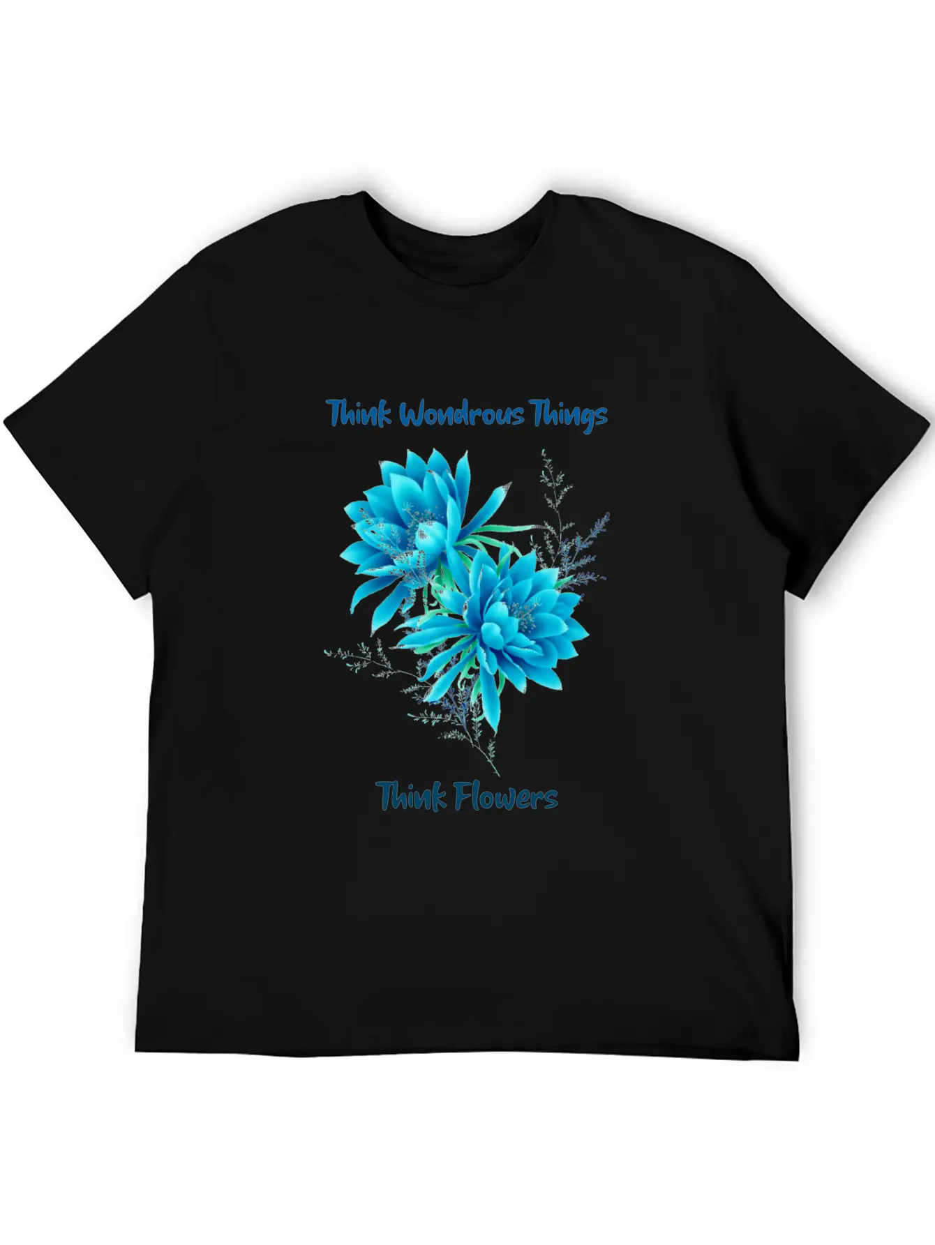 Think Of Wondrous Things Unisex Casual T-Shirt – Clean Design For Daily Comfort