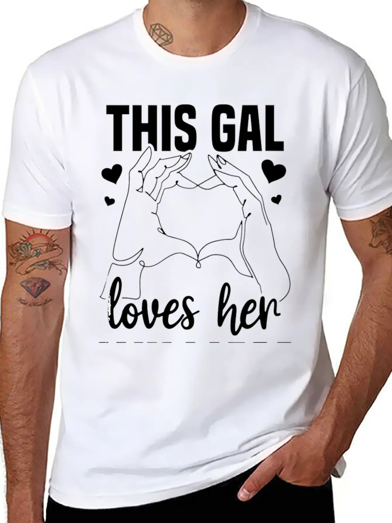This Gal Loves Her William Clothing For Women Vale Basic Graphic T-Shirt – Daily Comfort In Soft Cotton