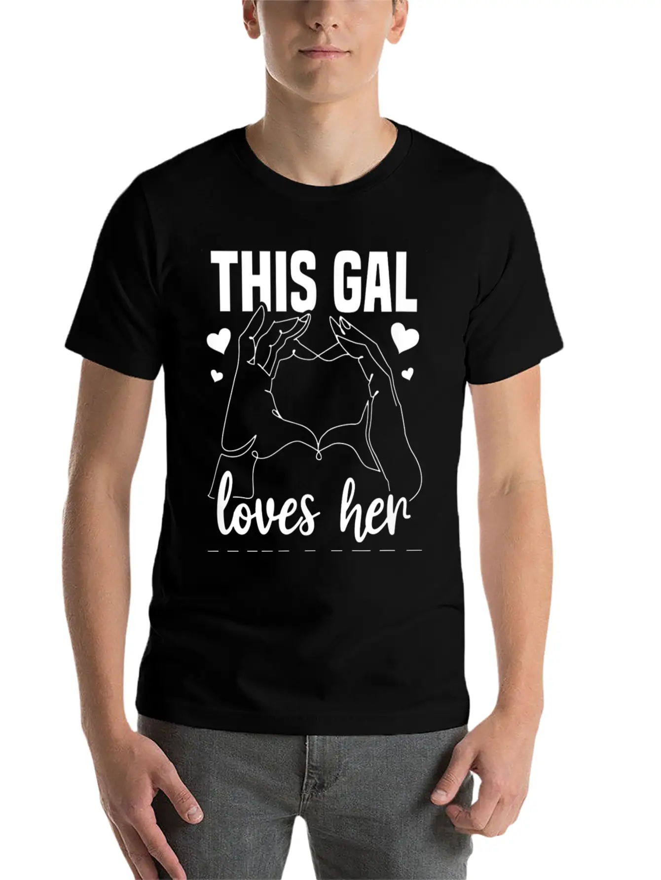 This Gal Loves Her William Clothing For Women Vale Basic Graphic T-Shirt – Daily Comfort In Soft Cotton