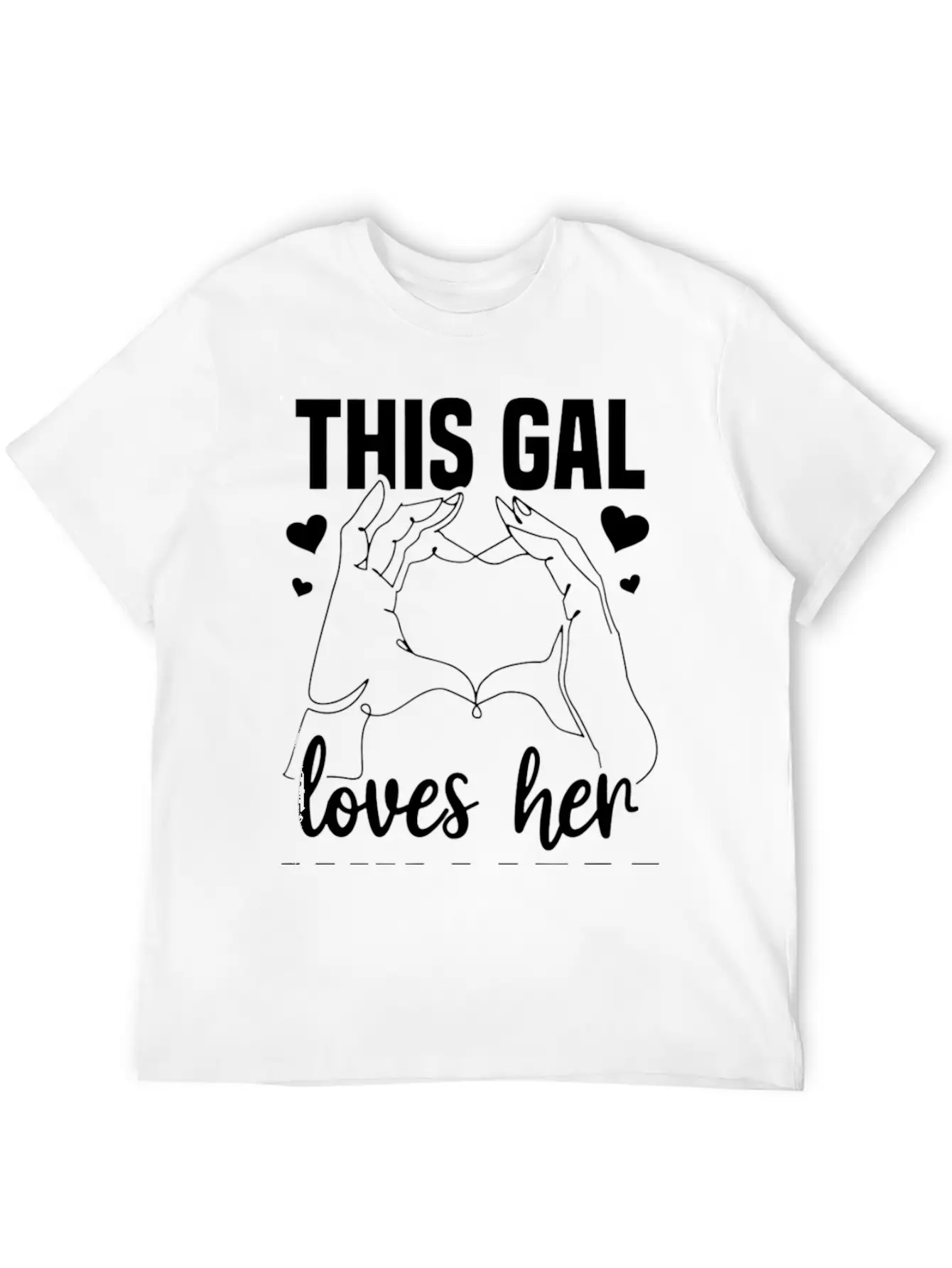 This Gal Loves Her William Clothing For Women Vale Basic Graphic T-Shirt – Daily Comfort In Soft Cotton