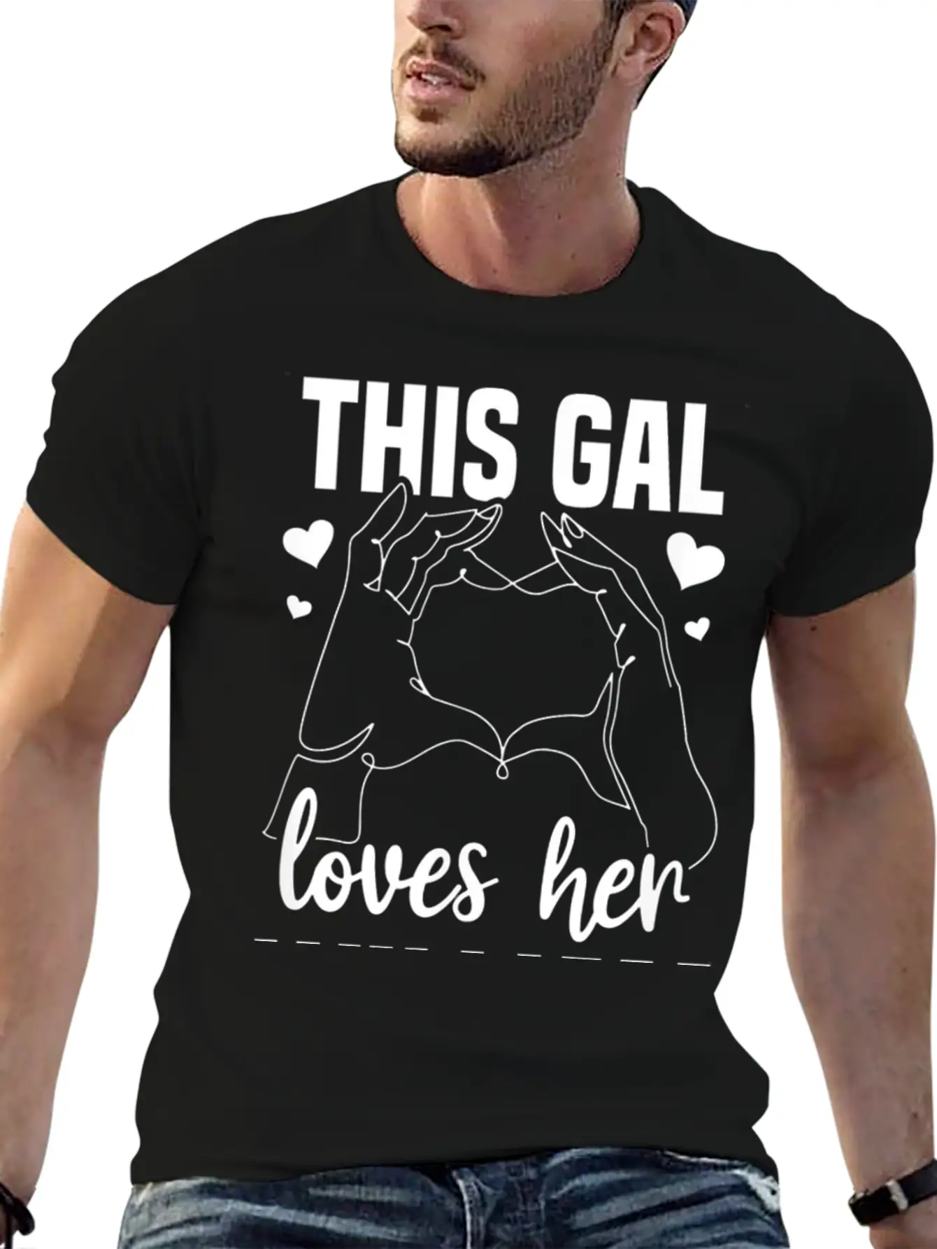 This Gal Loves Her William Clothing For Women Vale Basic Graphic T-Shirt – Daily Comfort In Soft Cotton