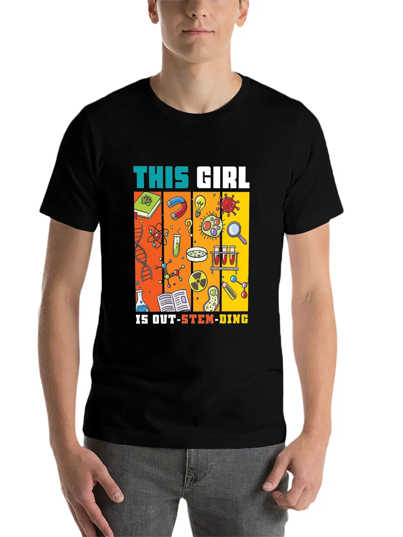 This Girl Is Out-Stem-Ding Unisex Casual T-Shirt – Clean Design For Daily Comfort