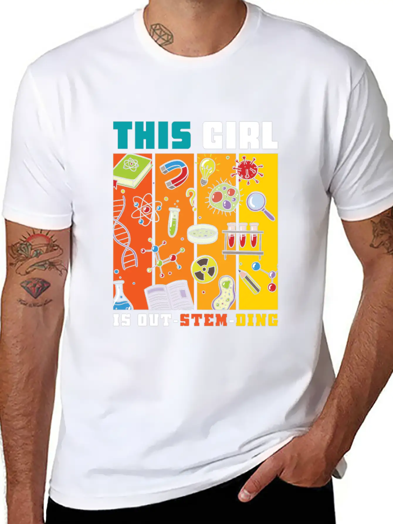 This Girl Is Out-Stem-Ding Unisex Casual T-Shirt – Clean Design For Daily Comfort