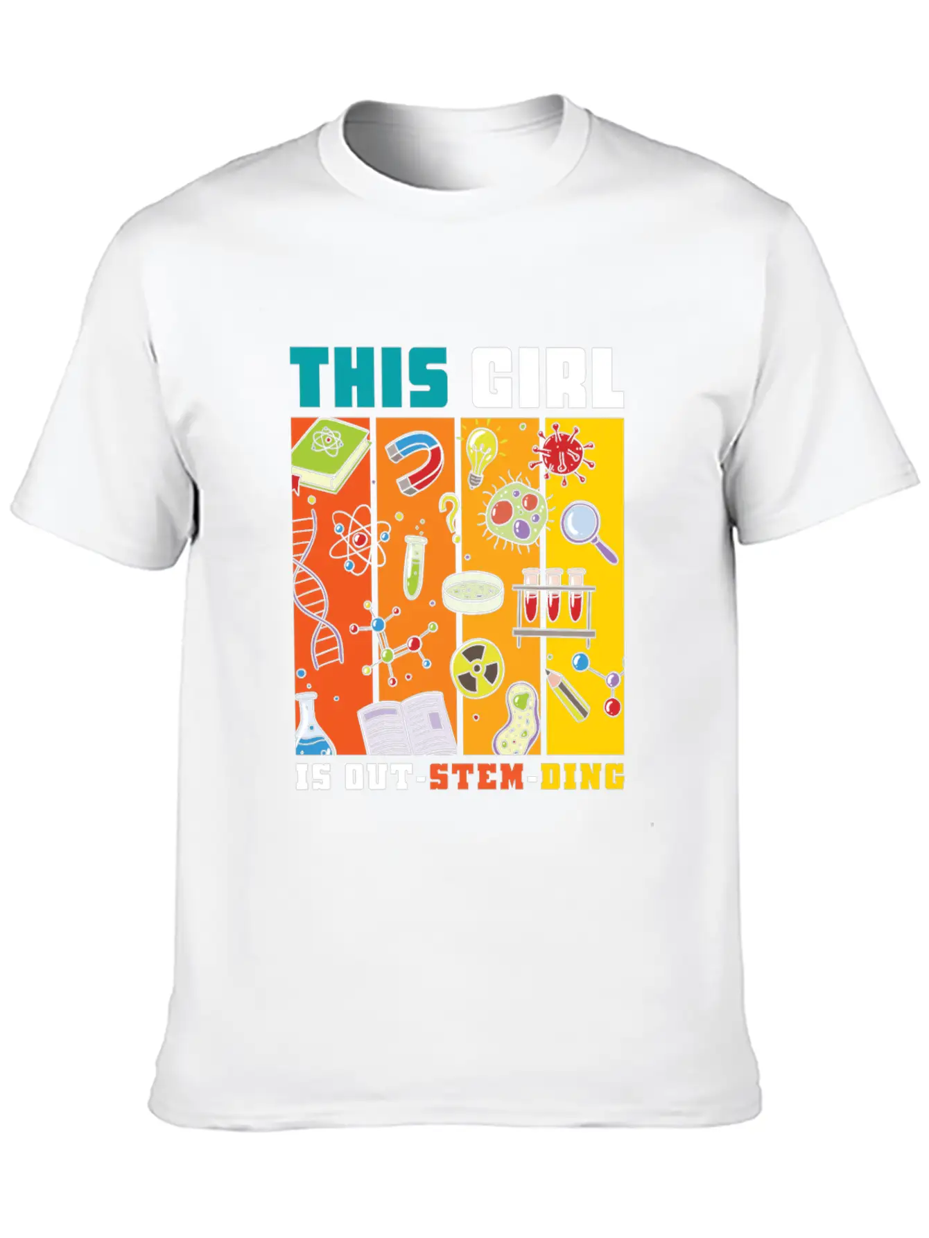 This Girl Is Out-Stem-Ding Unisex Casual T-Shirt – Clean Design For Daily Comfort