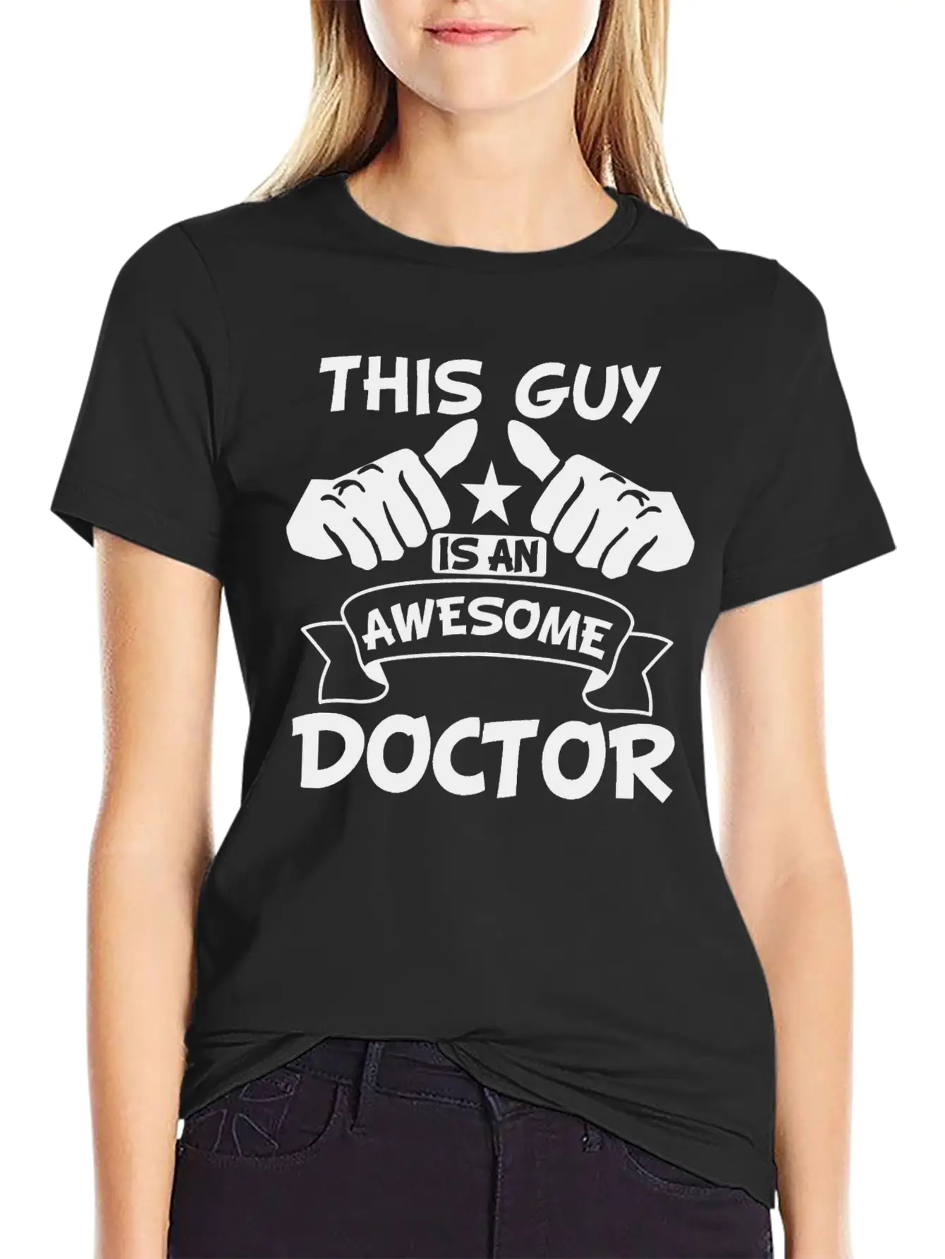 This Guy Is An Awesome Doctor Unisex Casual T-Shirt – Clean Design For Daily Comfort