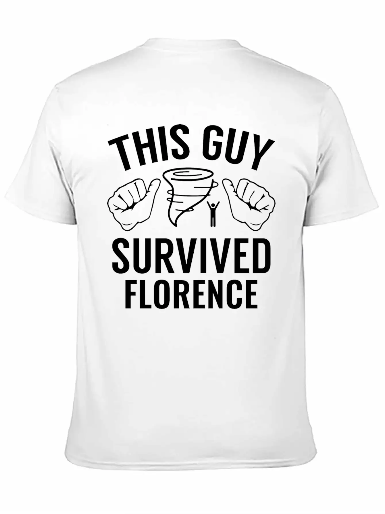This Guy Survived Florence Unisex Casual T-Shirt – Clean Design For Daily Comfort