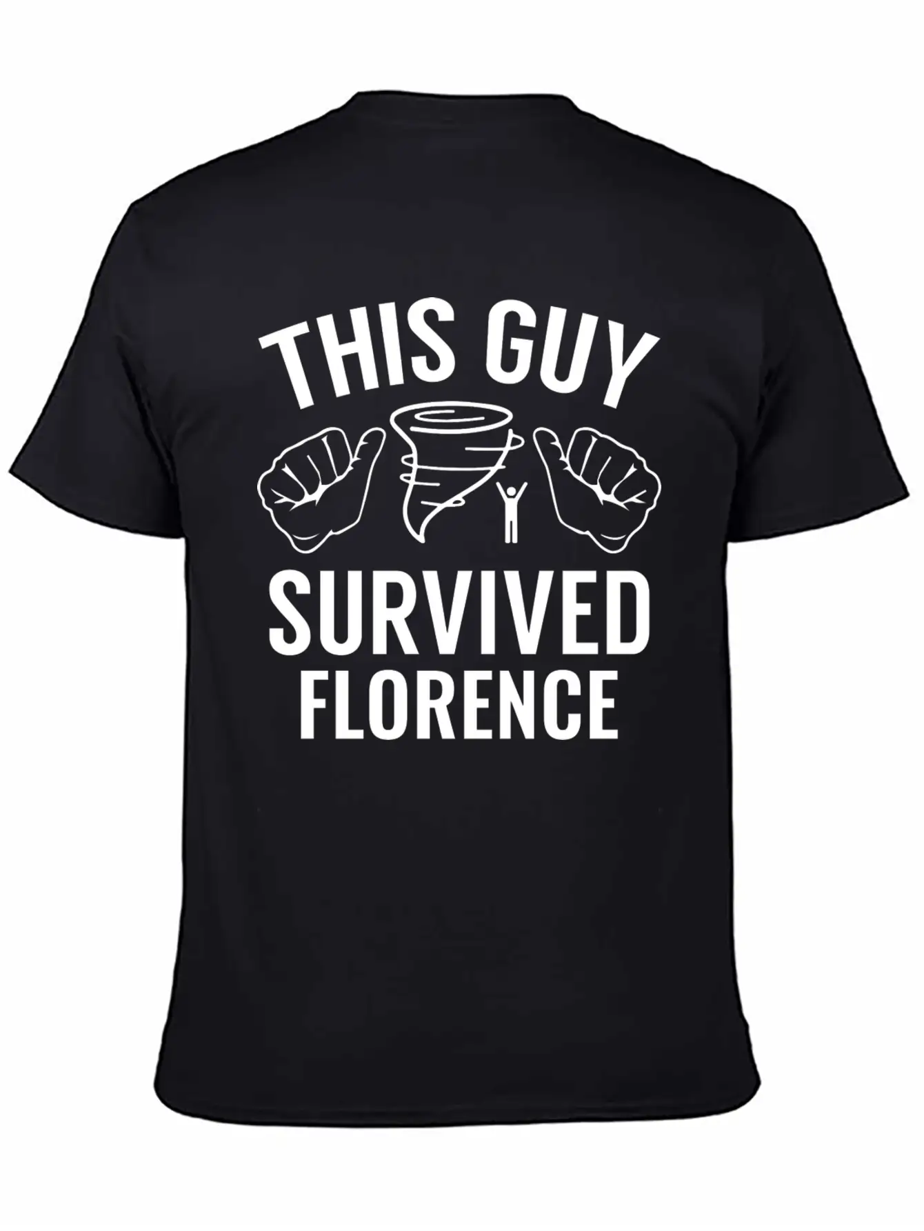 This Guy Survived Florence Unisex Casual T-Shirt – Clean Design For Daily Comfort