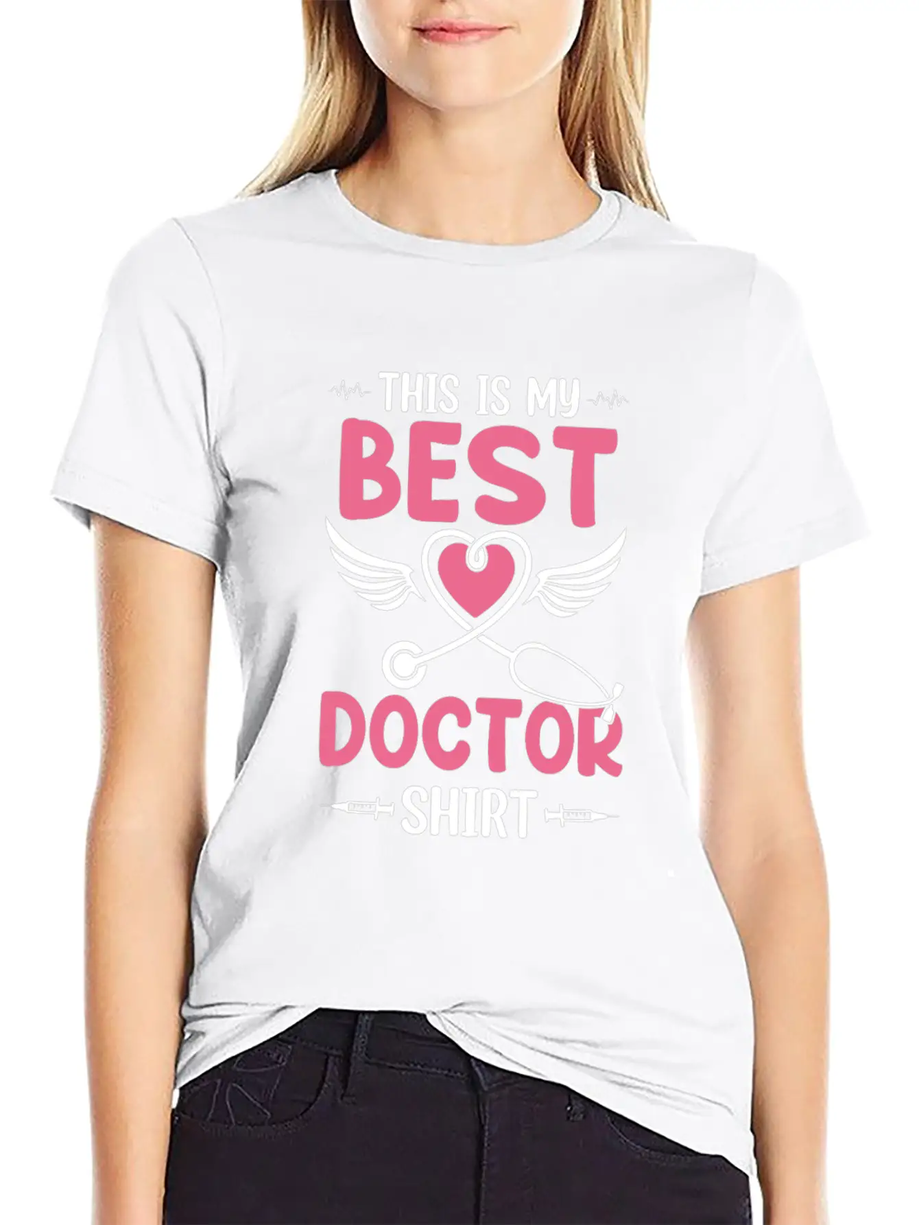 This Is My Best Doctor Shirt - Hospital Doctor Lif Modern Fit Casual T-Shirt ��� Clean And Versatile Design