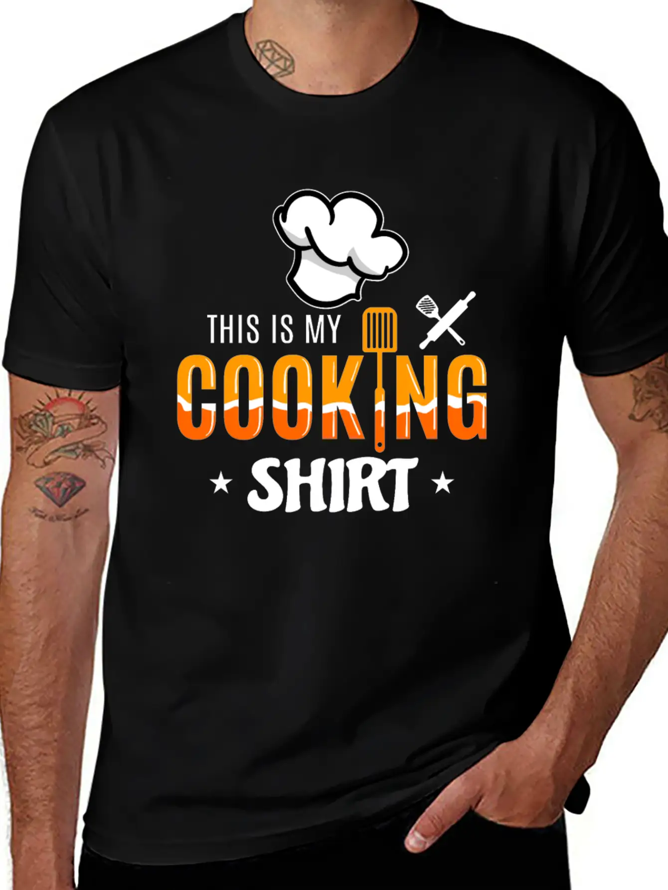 This Is My Cooking Shirt Cook Cooking Gift Basic Graphic T-Shirt – Daily Comfort In Soft Cotton