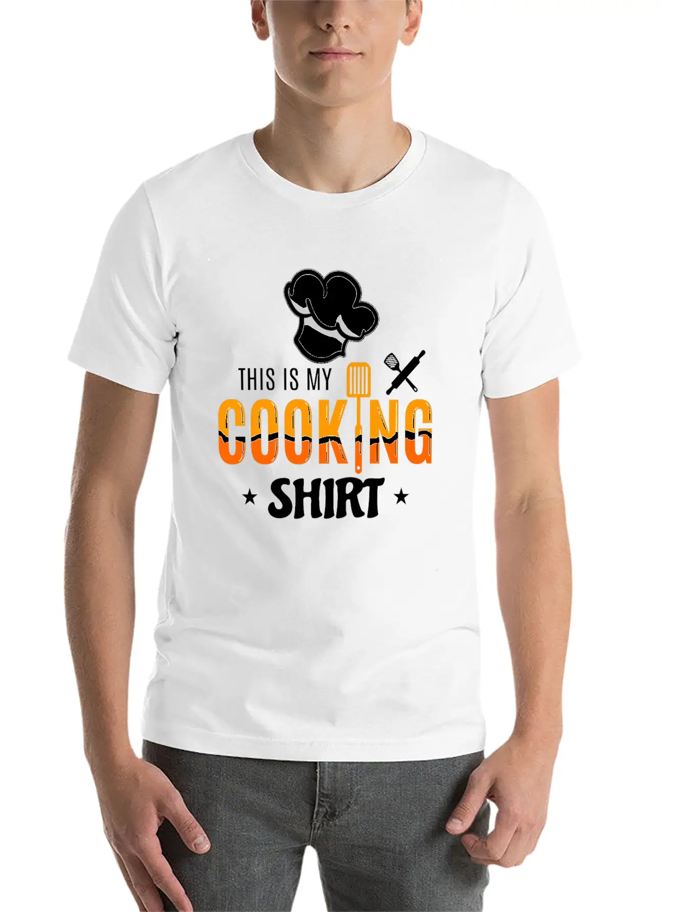 This Is My Cooking Shirt Cook Cooking Gift Basic Graphic T-Shirt – Daily Comfort In Soft Cotton