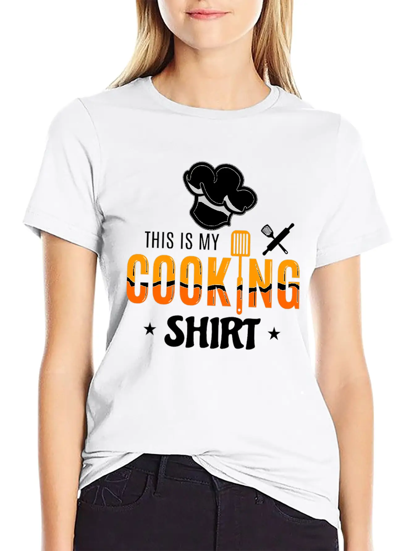 This Is My Cooking Shirt Cook Cooking Gift Basic Graphic T-Shirt – Daily Comfort In Soft Cotton
