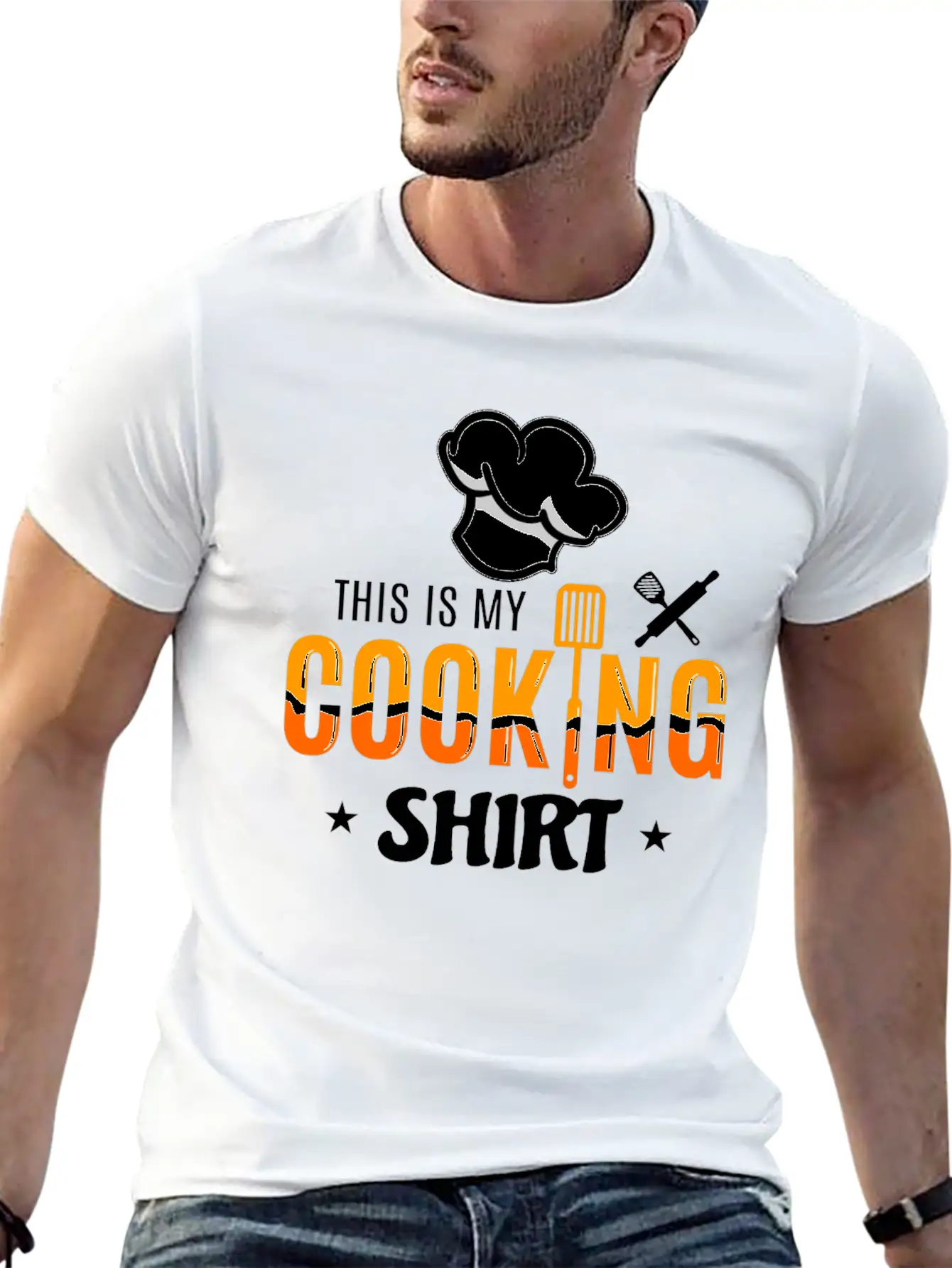 This Is My Cooking Shirt Cook Cooking Gift Lightweight Cotton T-Shirt – Daily Comfort Graphic Shirt