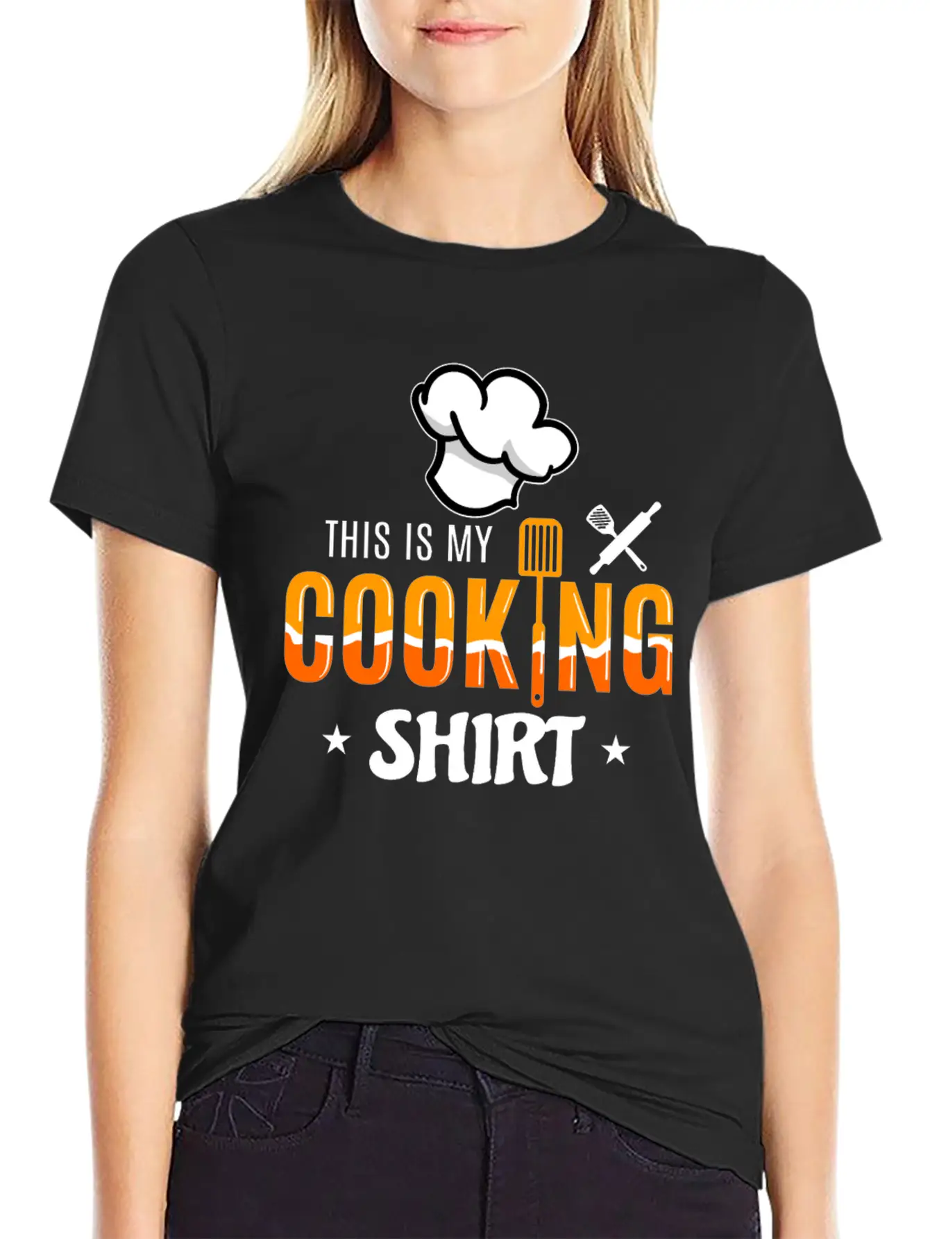 This Is My Cooking Shirt Cook Cooking Gift Lightweight Cotton T-Shirt – Daily Comfort Graphic Shirt