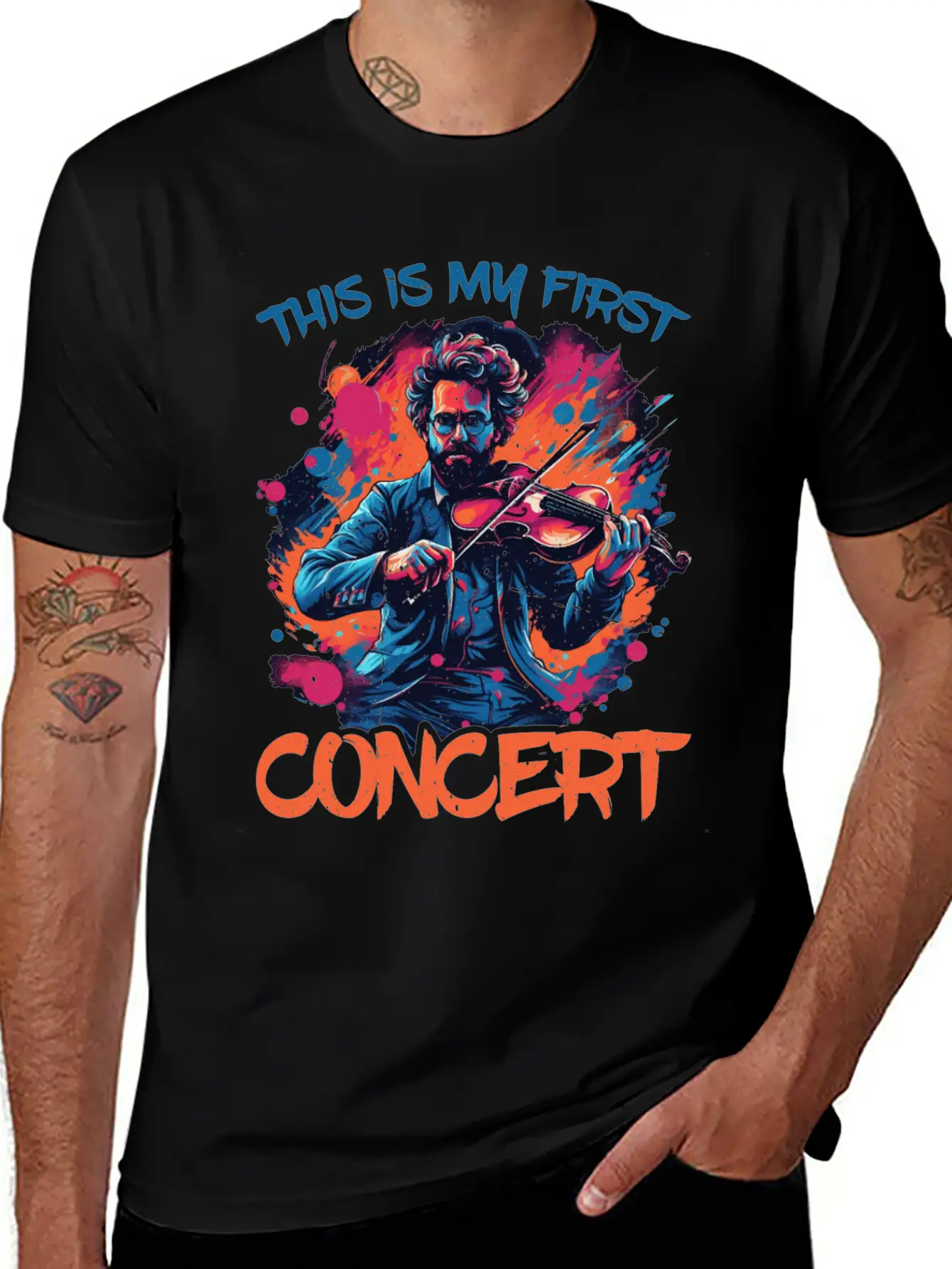 This Is My First Concert 59 Unisex Casual T-Shirt – Clean Design For Daily Comfort