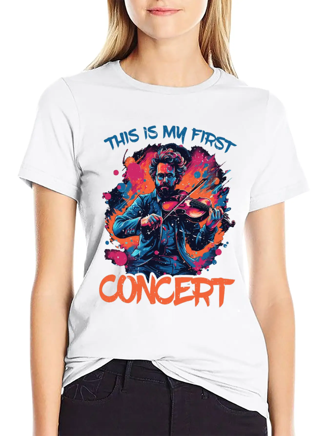 This Is My First Concert 59 Unisex Casual T-Shirt – Clean Design For Daily Comfort