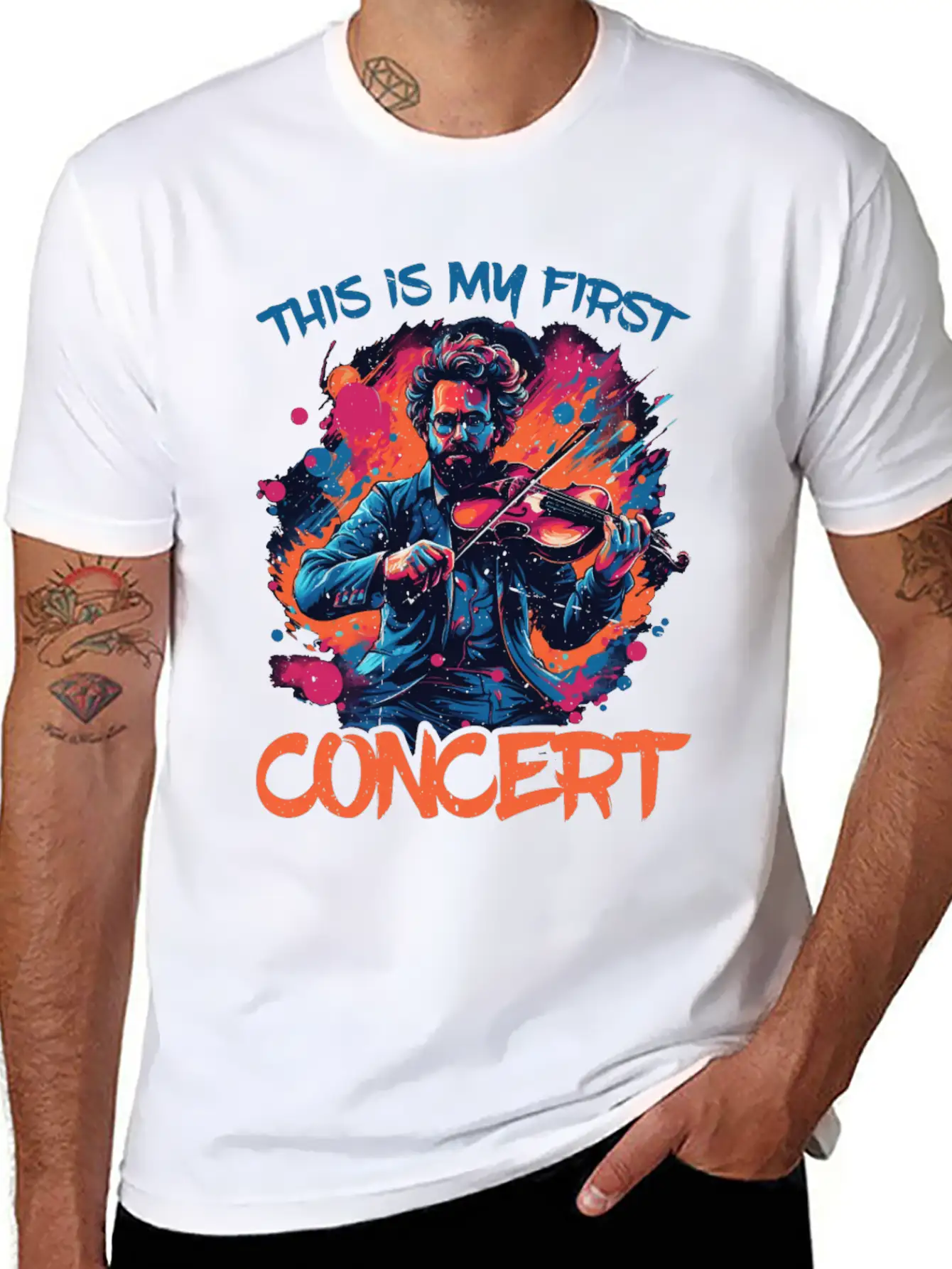 This Is My First Concert 59 Unisex Casual T-Shirt – Clean Design For Daily Comfort