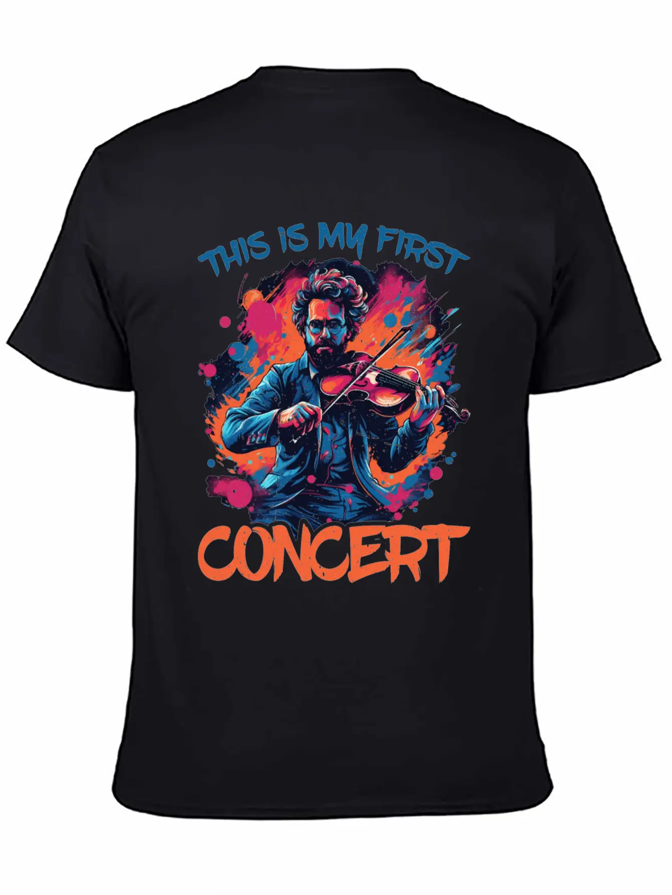 This Is My First Concert 59 Unisex Casual T-Shirt – Clean Design For Daily Comfort