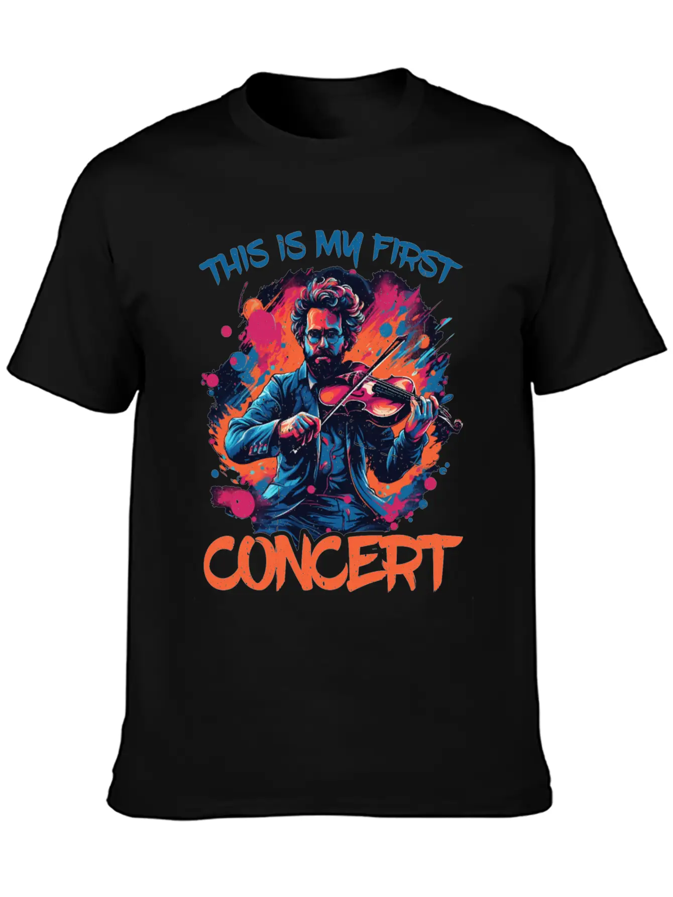 This Is My First Concert 59 Unisex Casual T-Shirt – Clean Design For Daily Comfort