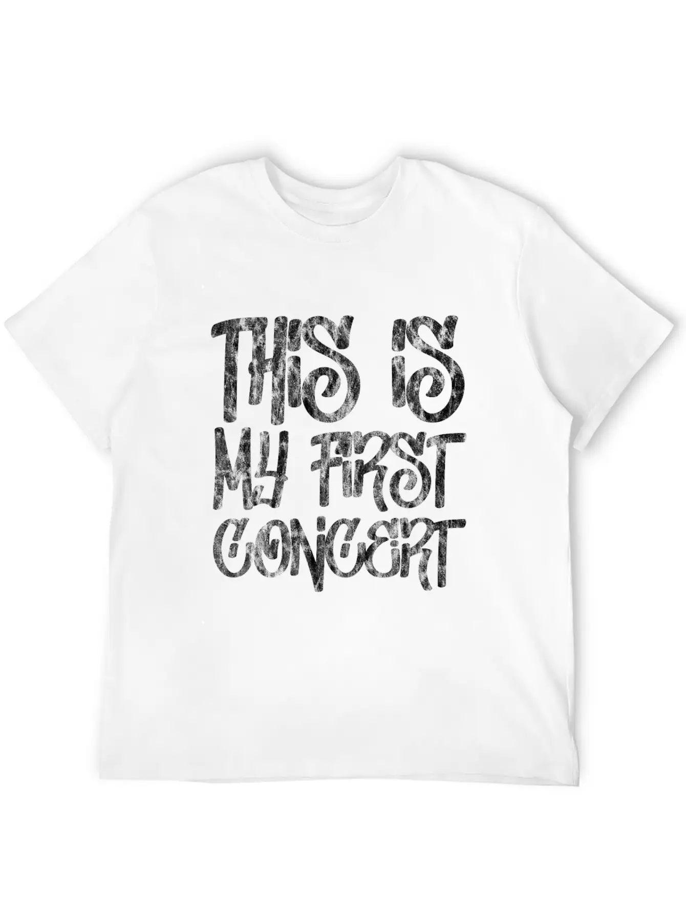 This Is My First Concert 6 Unisex Casual T-Shirt – Clean Design For Daily Comfort