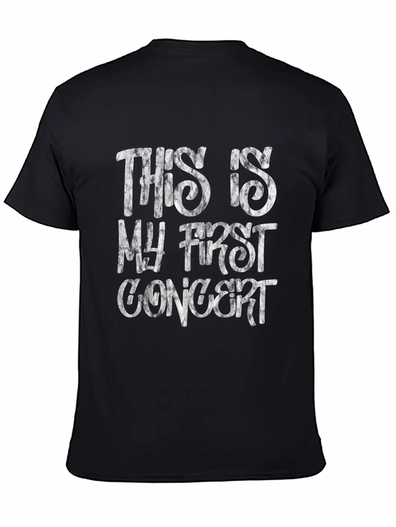 This Is My First Concert 6 Unisex Casual T-Shirt – Clean Design For Daily Comfort
