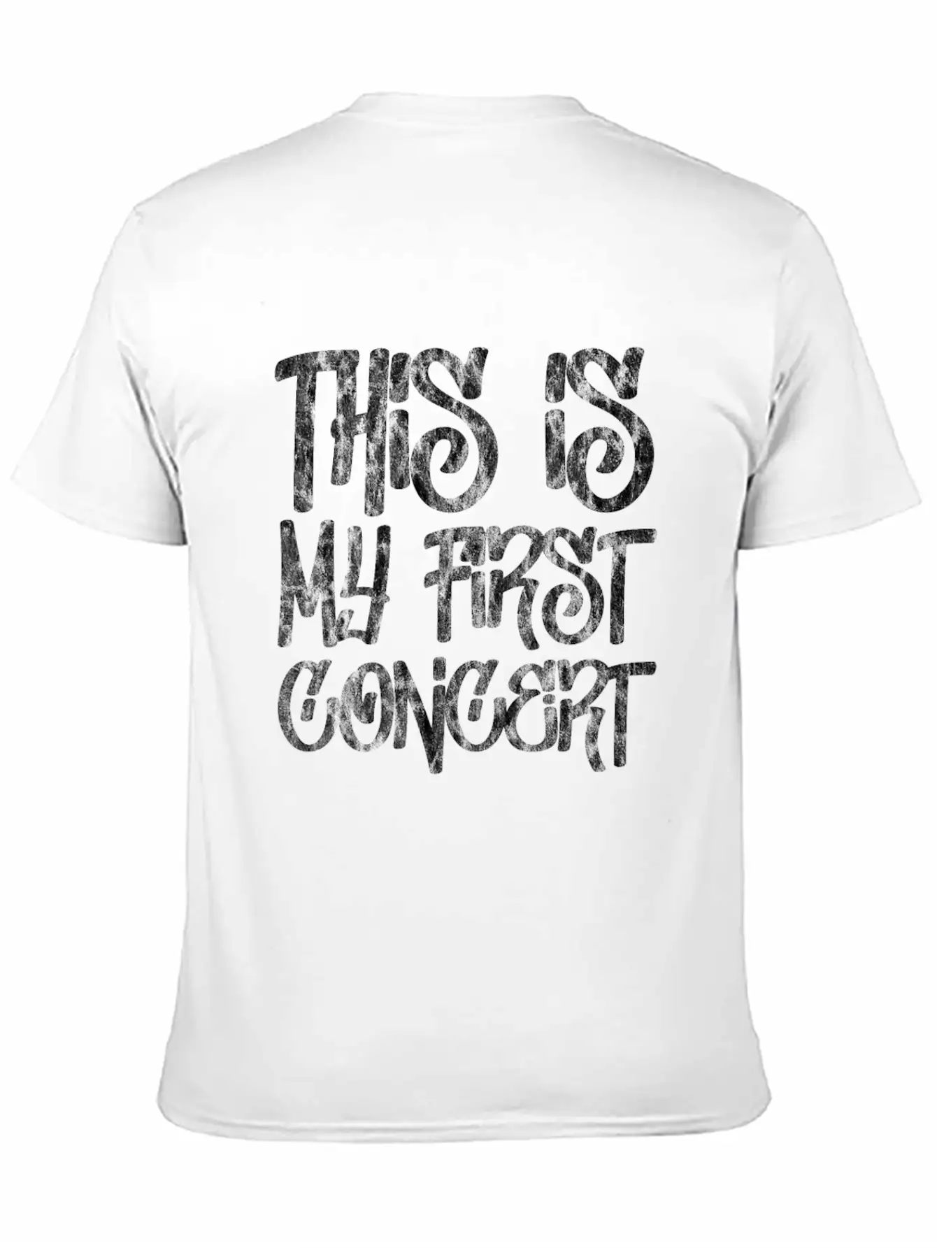 This Is My First Concert 6 Unisex Casual T-Shirt – Clean Design For Daily Comfort