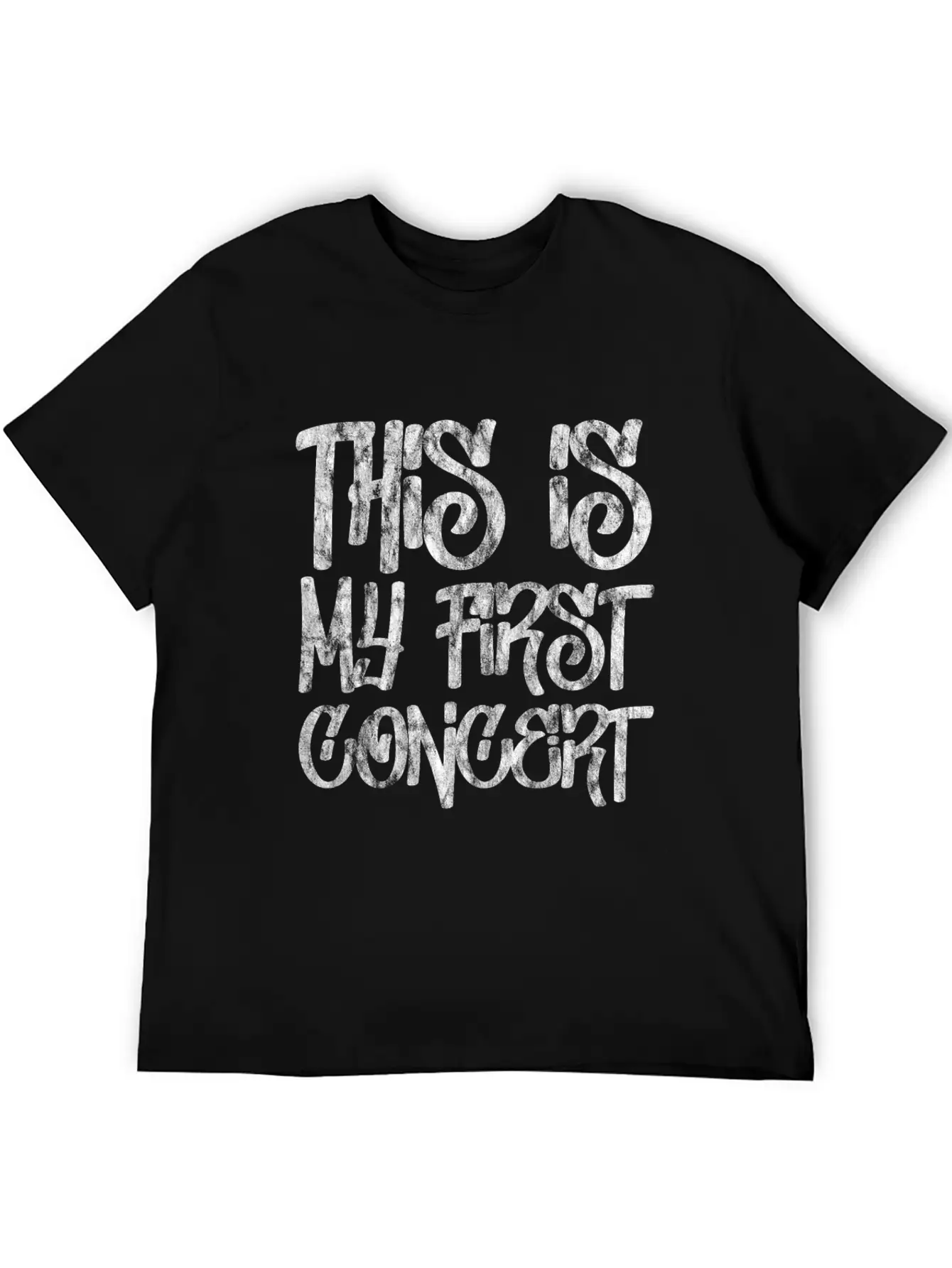 This Is My First Concert 6 Unisex Casual T-Shirt – Clean Design For Daily Comfort