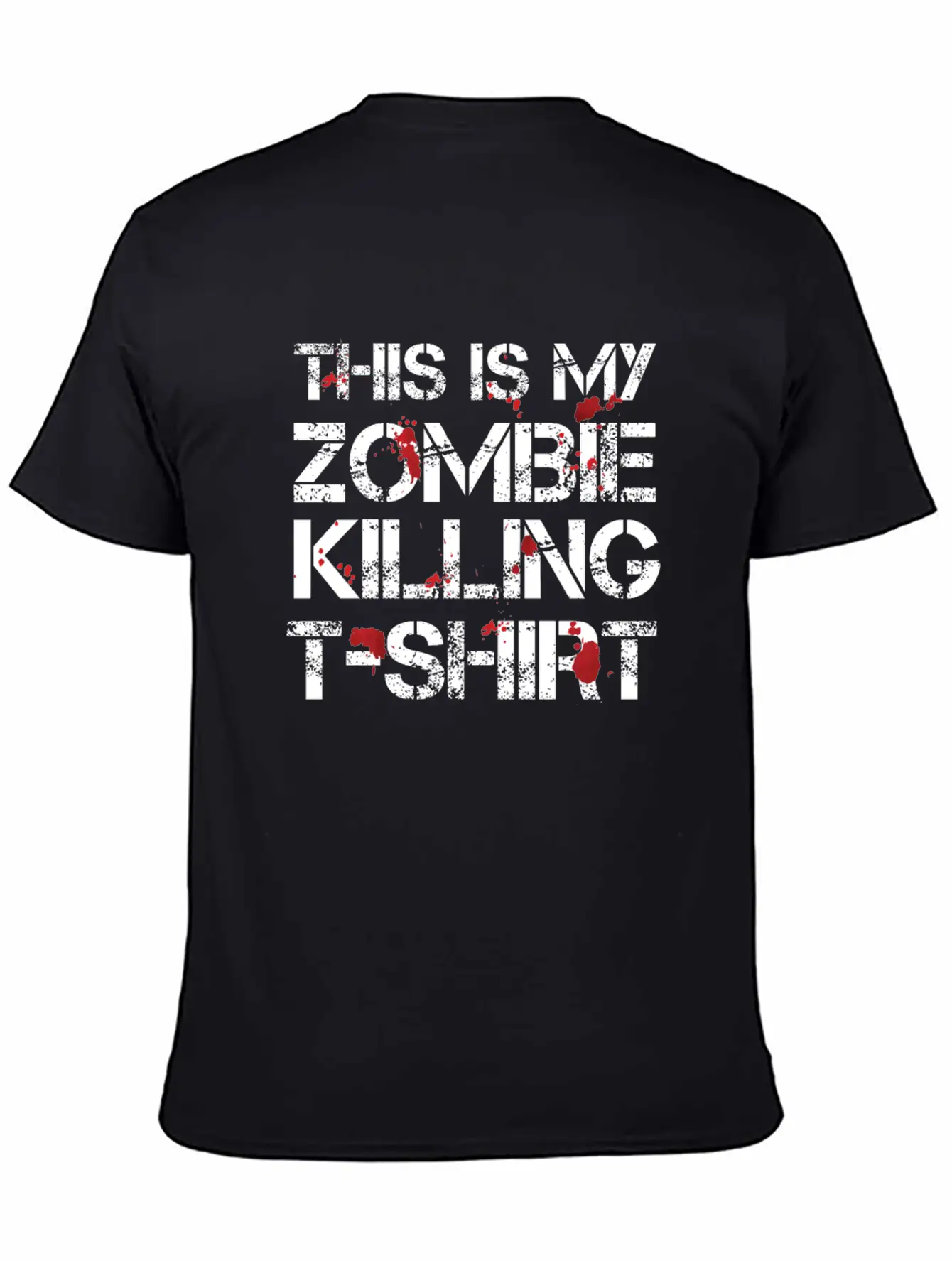 This Is My Zombie Killing Shirt Shirt Basic Graphic T-Shirt – Daily Comfort In Soft Cotton