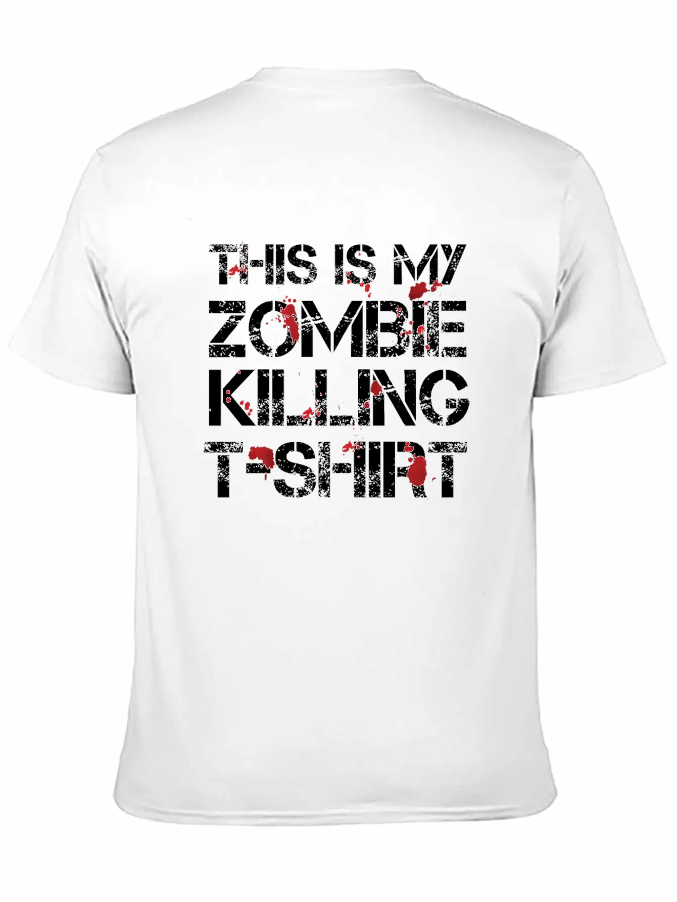 This Is My Zombie Killing Shirt Shirt Basic Graphic T-Shirt – Daily Comfort In Soft Cotton