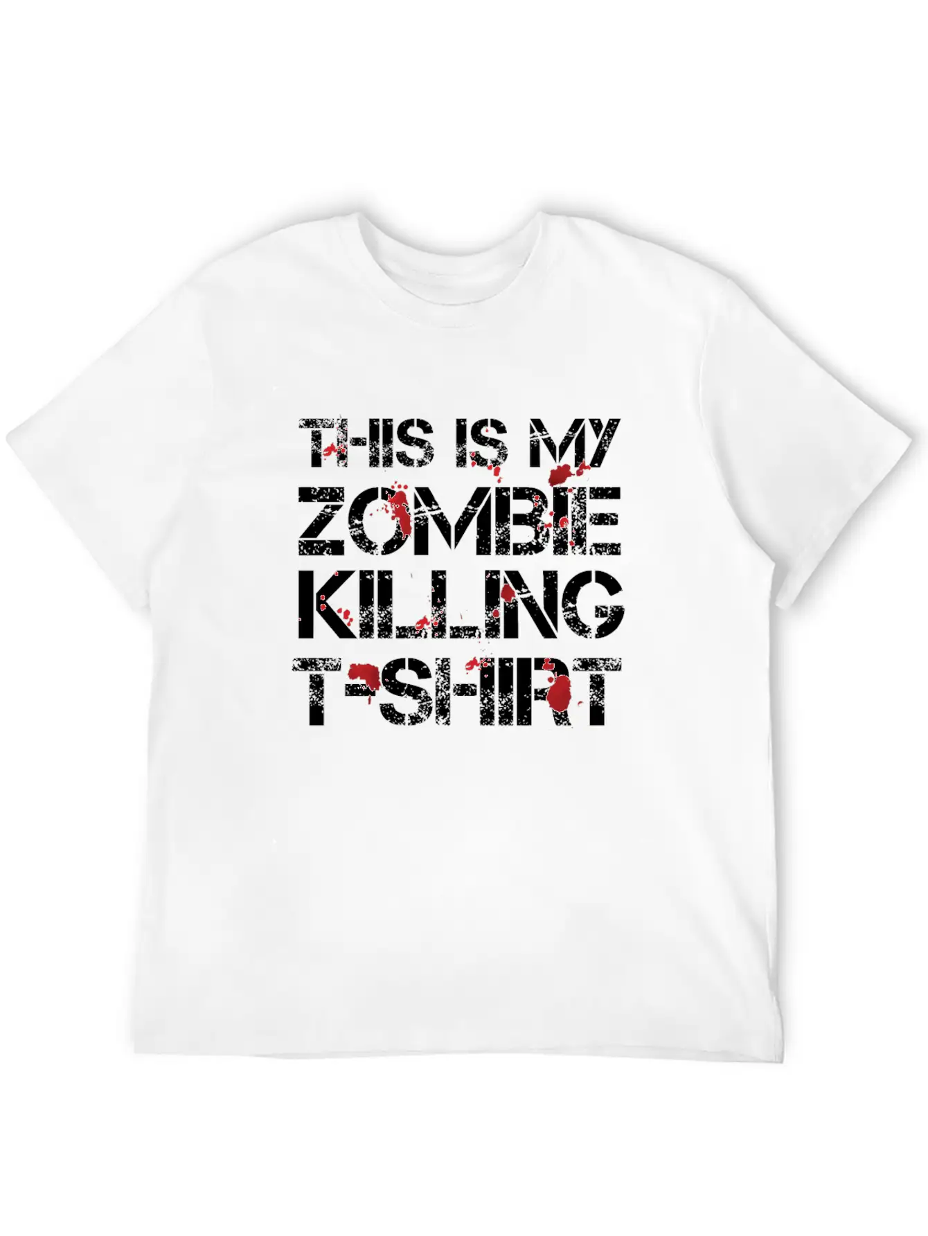 This Is My Zombie Killing Shirt Shirt Basic Graphic T-Shirt – Daily Comfort In Soft Cotton