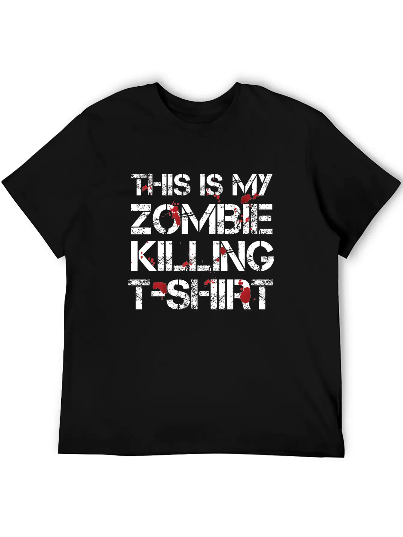 This Is My Zombie Killing Shirt Shirt Basic Graphic T-Shirt – Daily Comfort In Soft Cotton