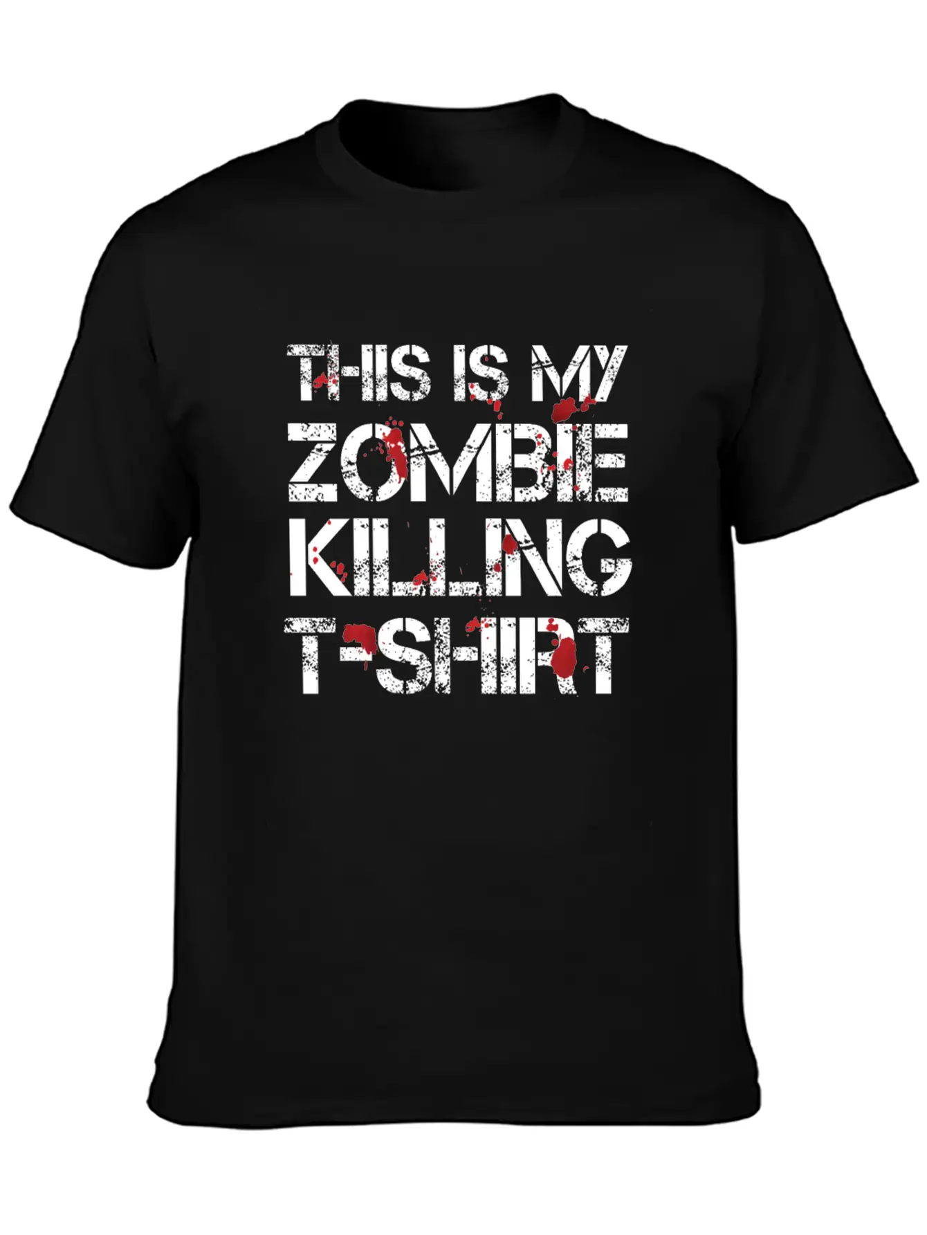 This Is My Zombie Killing Shirt Shirt Basic Graphic T-Shirt – Daily Comfort In Soft Cotton