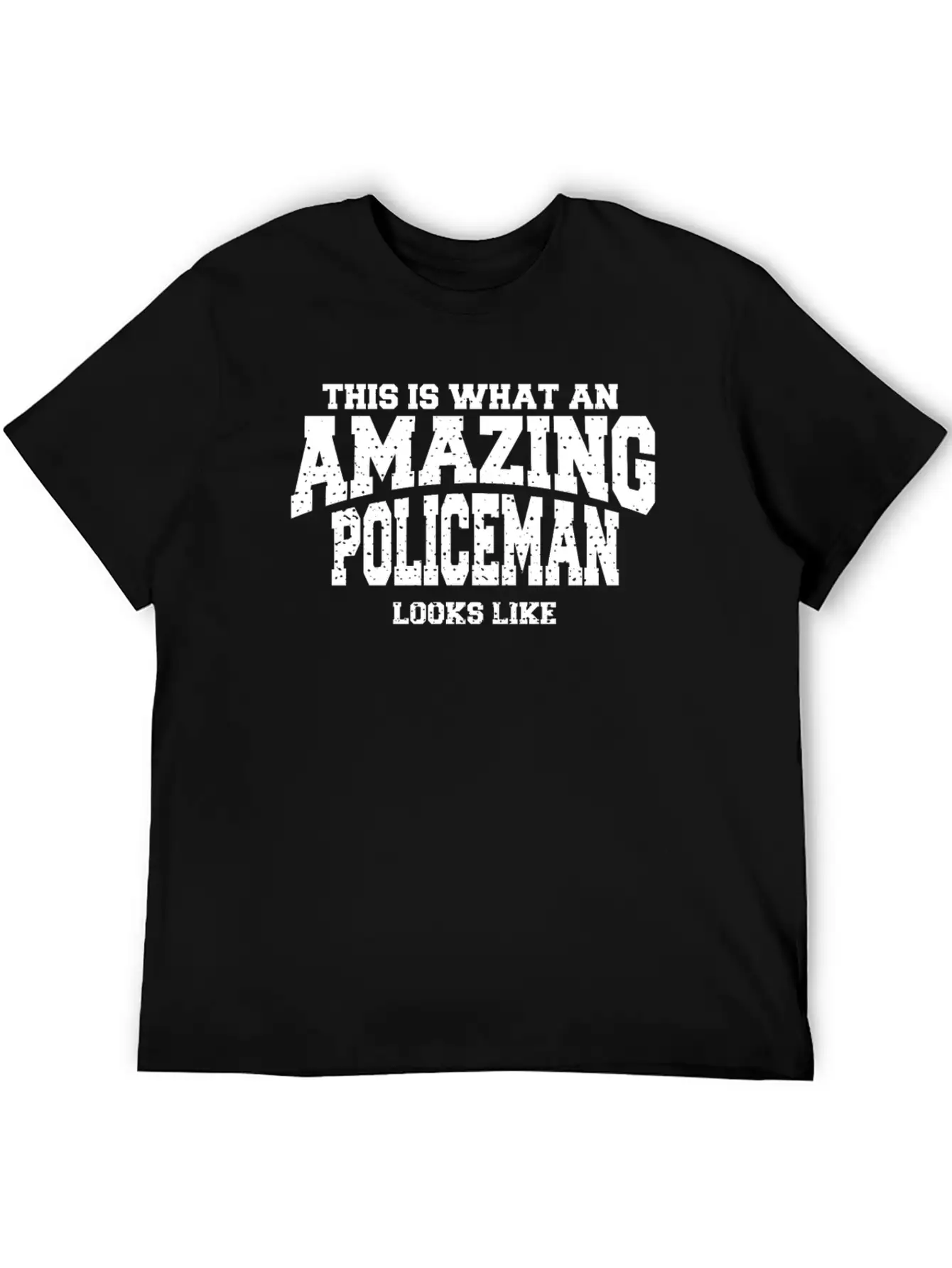 This Is What An Amazing Policeman Looks Like Lightweight Cotton T-Shirt – Daily Comfort Graphic Shirt