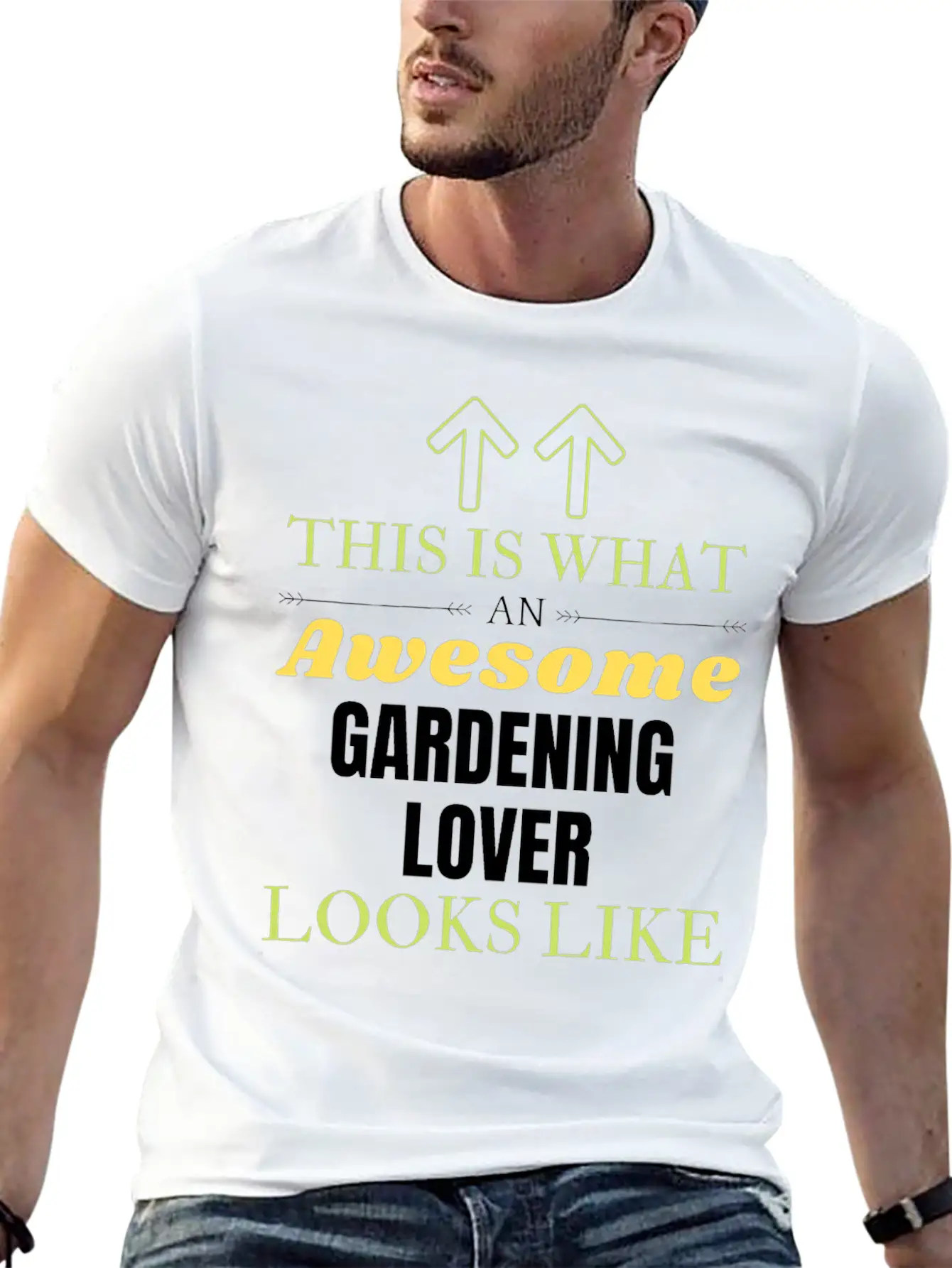 This Is What An Awesome Gardening Lover Looks Like Classic Fit Graphic Tee For Daily Comfort – Unisex Cotton Shirt