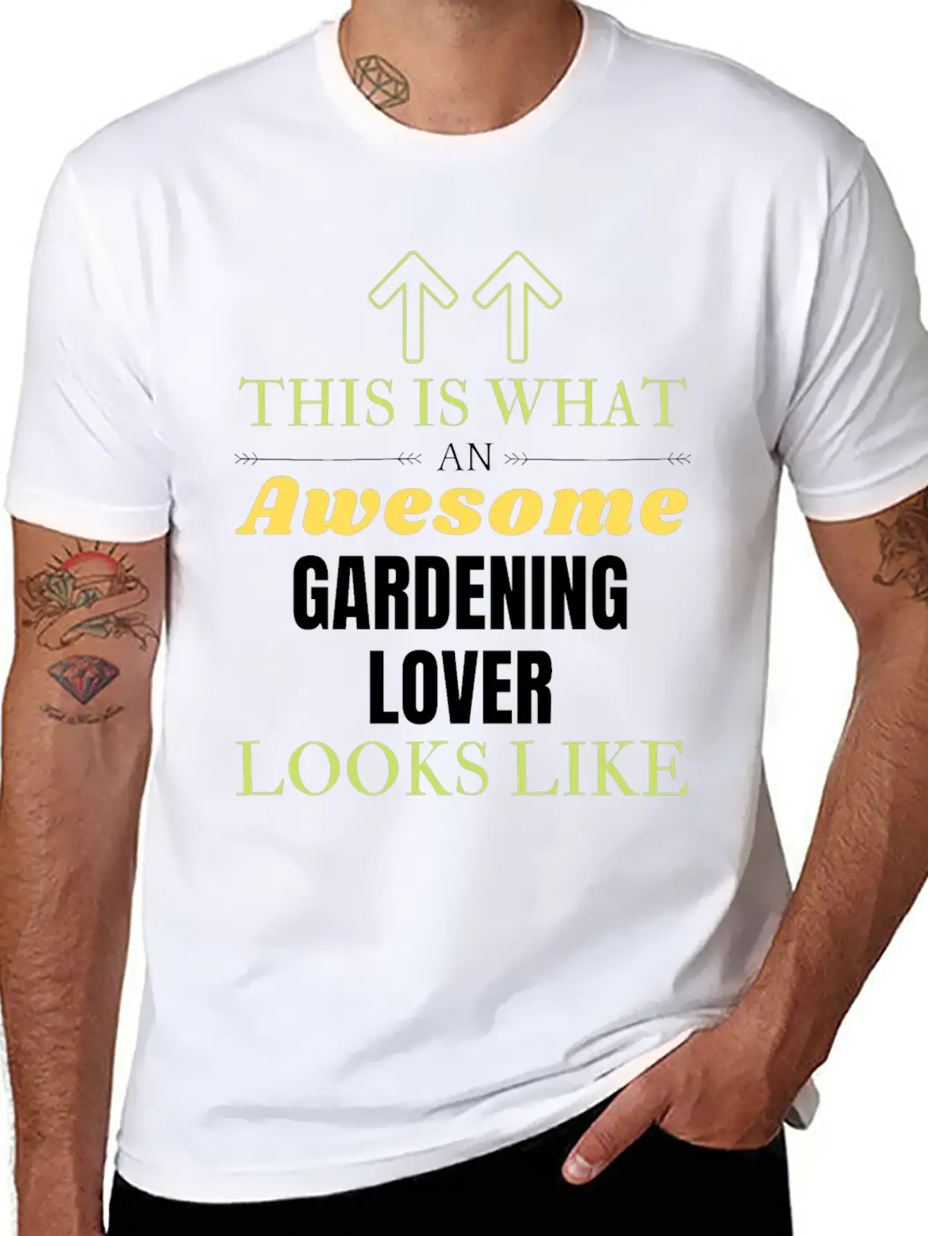 This Is What An Awesome Gardening Lover Looks Like Classic Fit Graphic Tee For Daily Comfort – Unisex Cotton Shirt