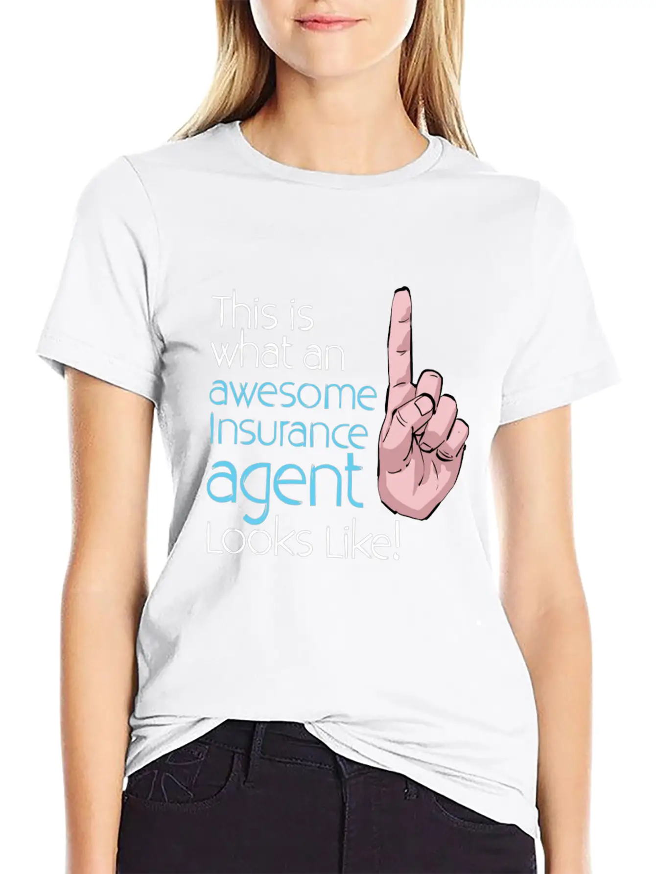 This Is What An Awesome Insurance Agent Looks Stylish Everyday T-Shirt – Unisex Basic Cotton Tee