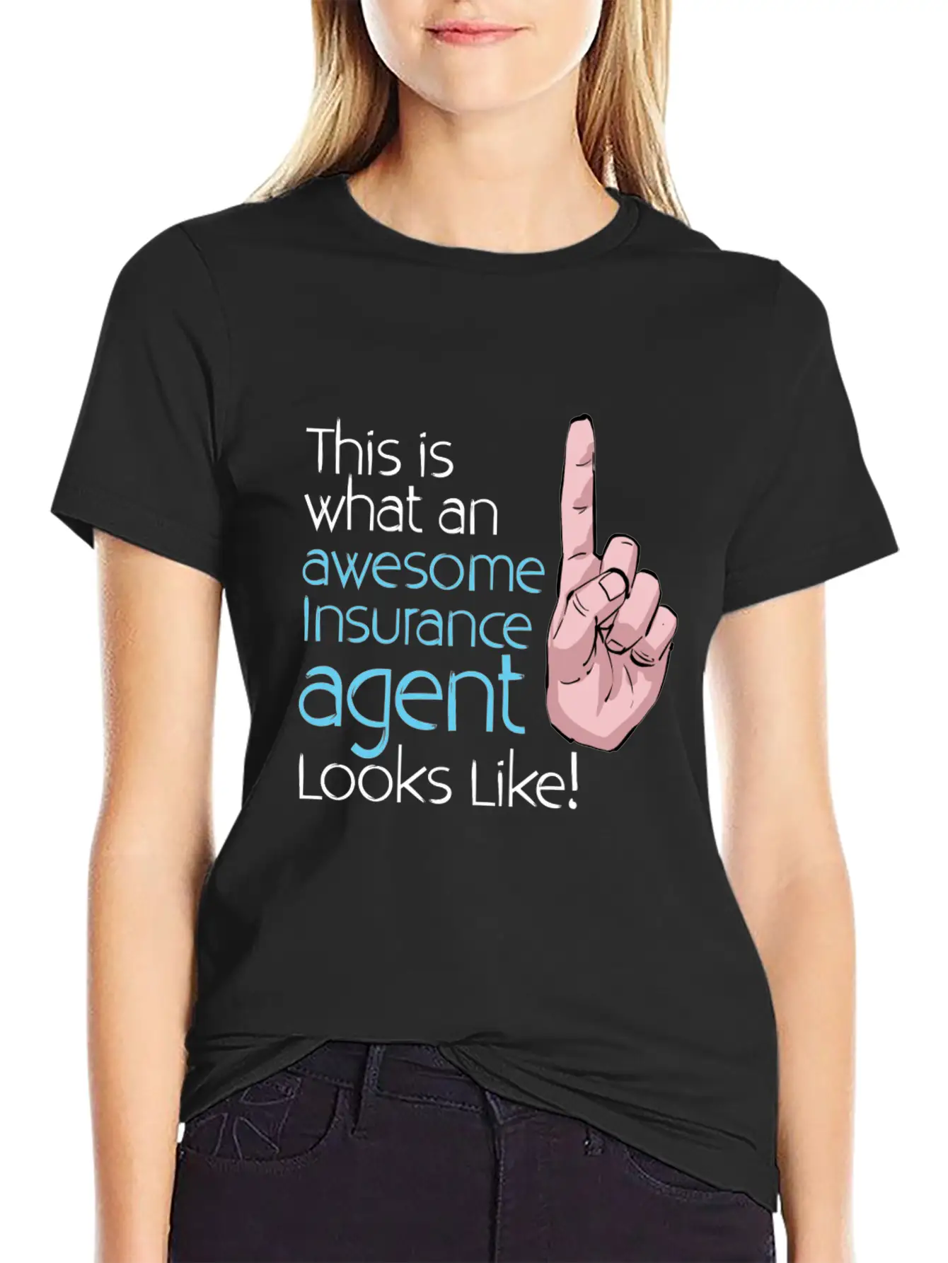 This Is What An Awesome Insurance Agent Looks Stylish Everyday T-Shirt – Unisex Basic Cotton Tee