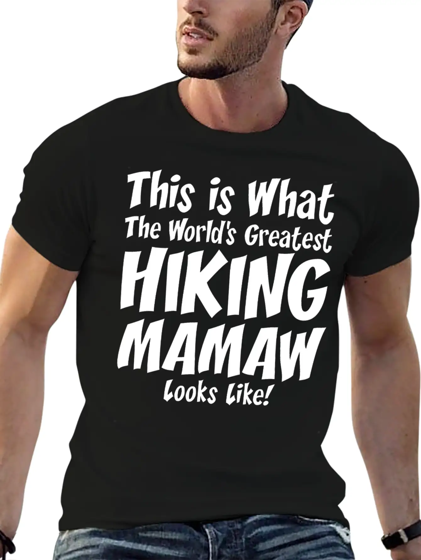 This Is What The Worlds Greatest Hiking Mamaw Soft Cotton Short Sleeve Tee – Unisex Wardrobe Staple