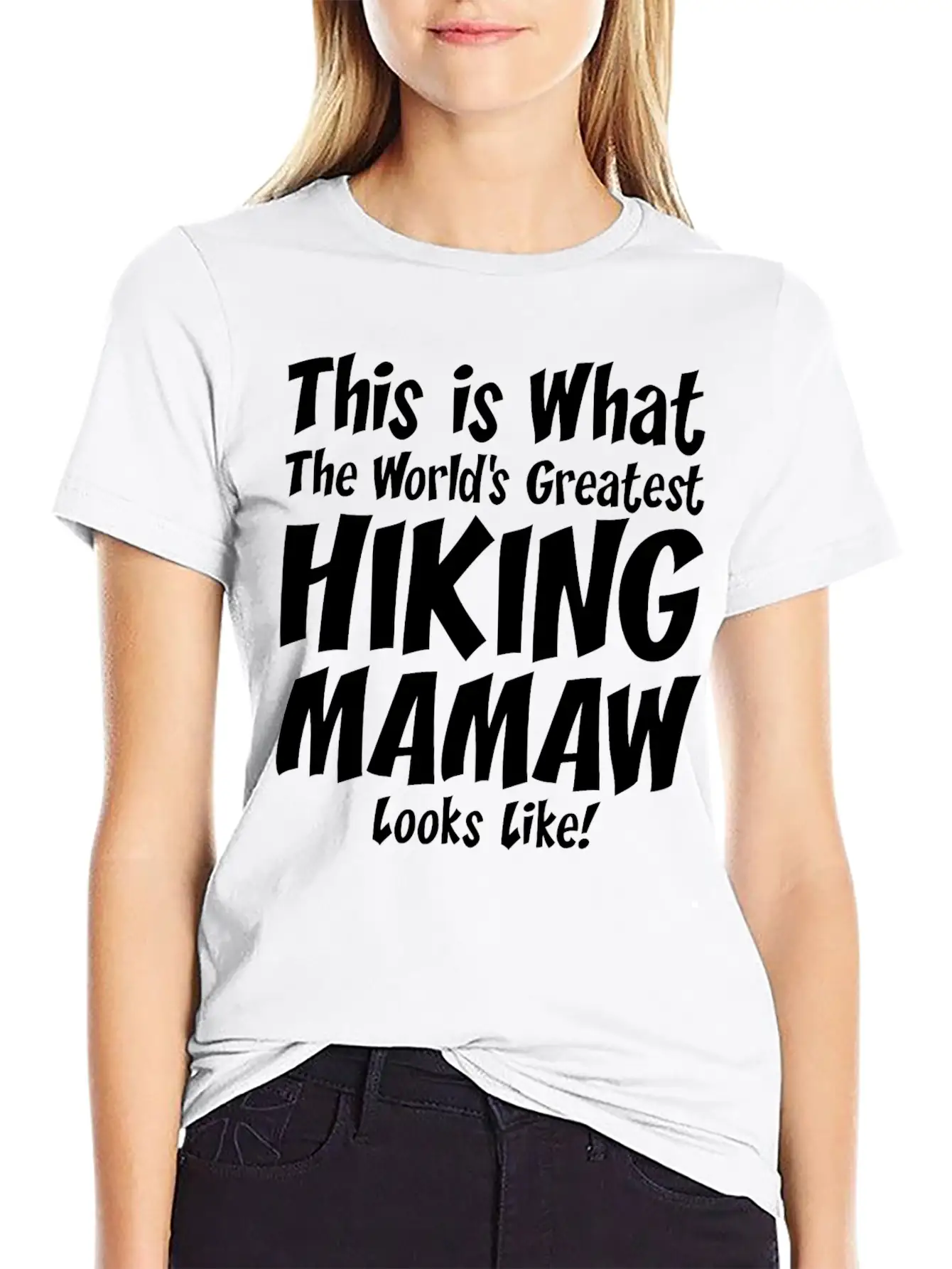This Is What The Worlds Greatest Hiking Mamaw Soft Cotton Short Sleeve Tee – Unisex Wardrobe Staple