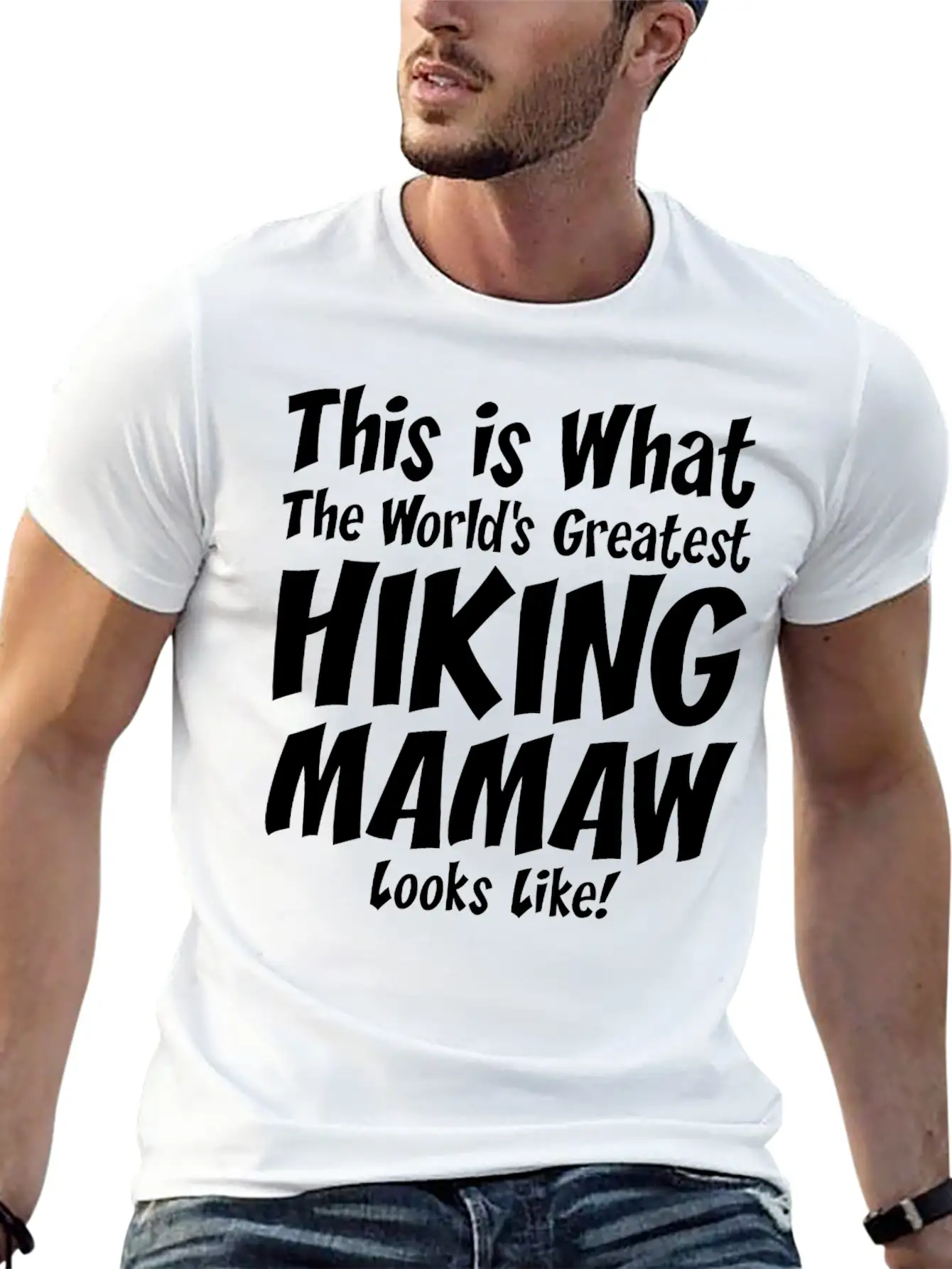 This Is What The Worlds Greatest Hiking Mamaw Soft Cotton Short Sleeve Tee – Unisex Wardrobe Staple