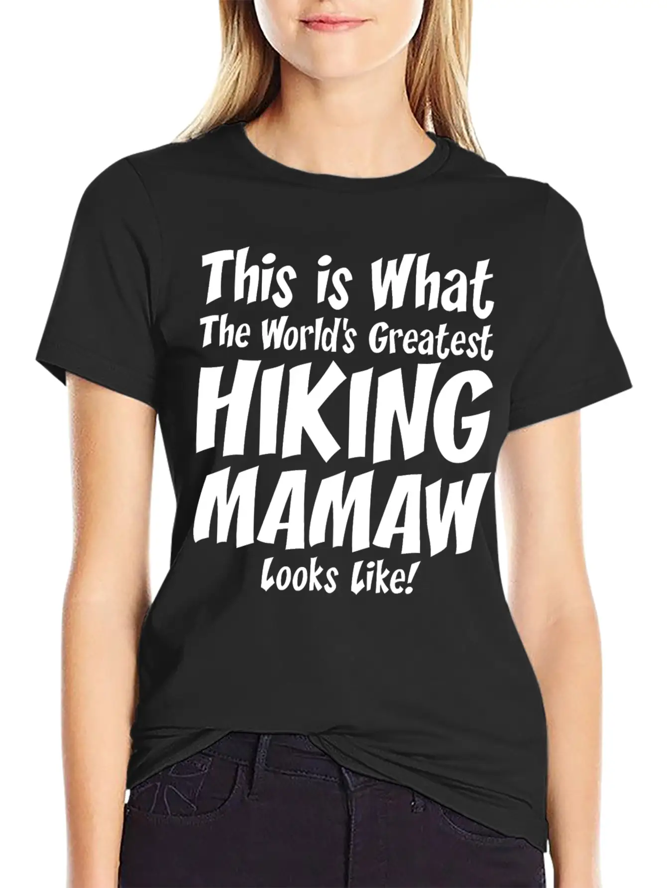 This Is What The Worlds Greatest Hiking Mamaw Soft Cotton Short Sleeve Tee – Unisex Wardrobe Staple