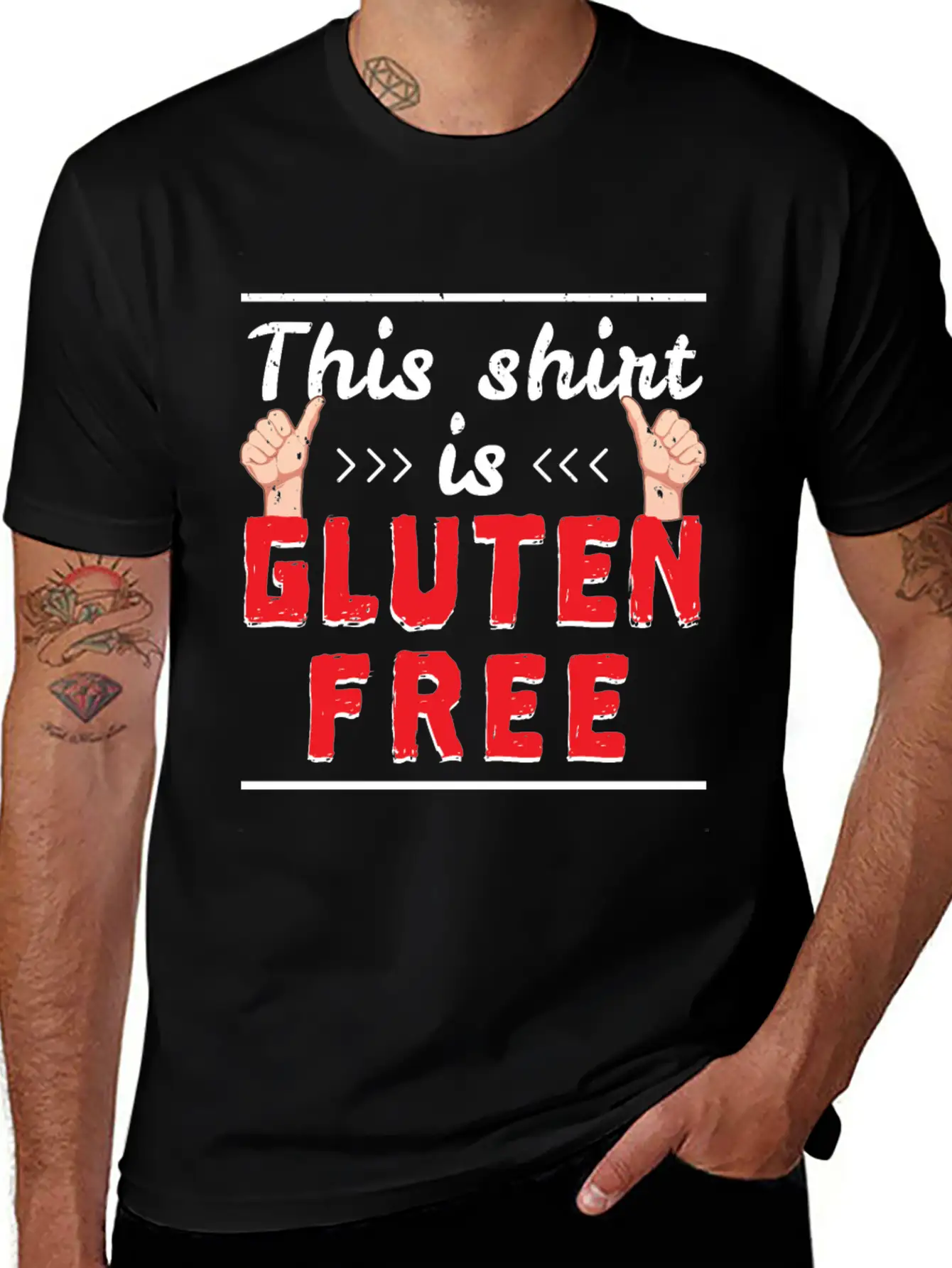 This Shirt Is Gluten Free Classic Fit Graphic Tee For Daily Comfort – Unisex Cotton Shirt