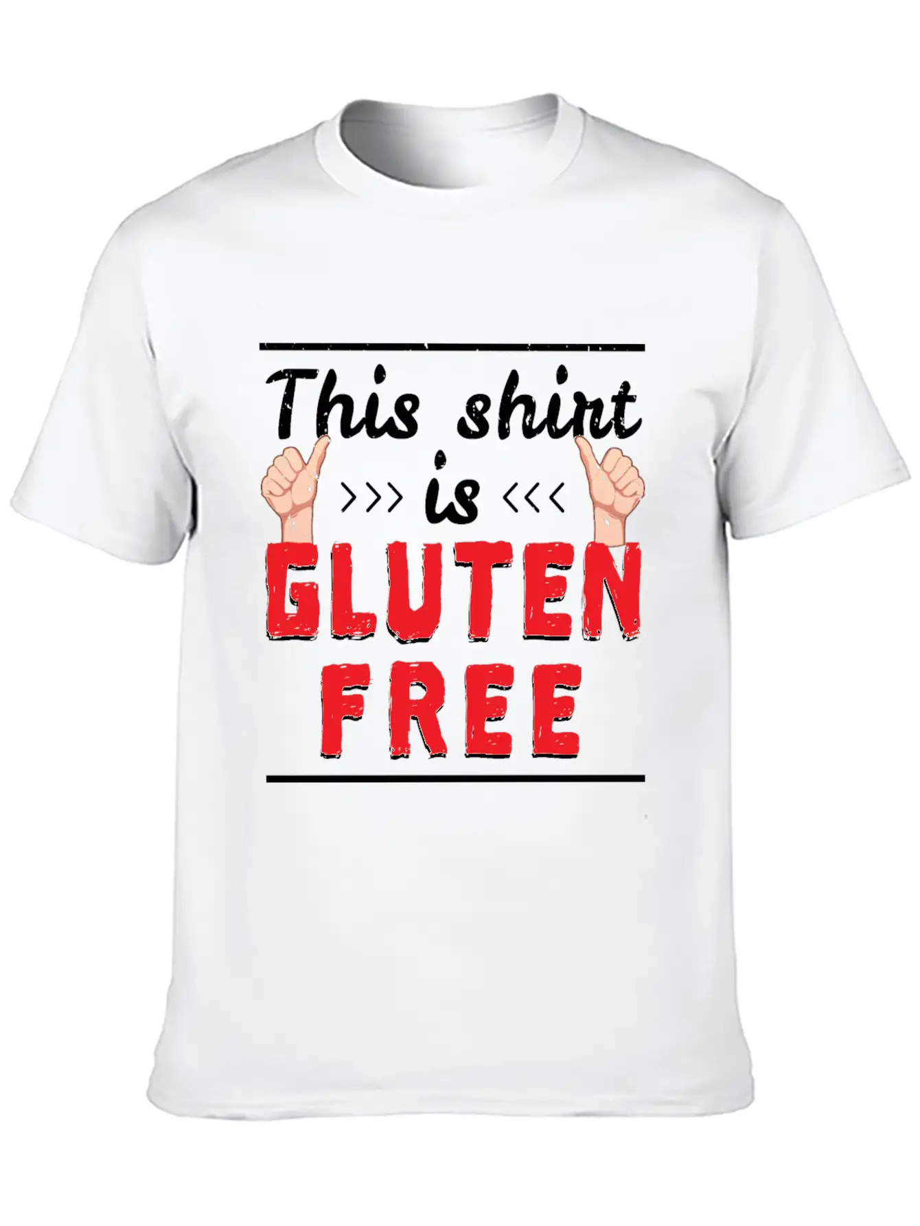 This Shirt Is Gluten Free Classic Fit Graphic Tee For Daily Comfort – Unisex Cotton Shirt