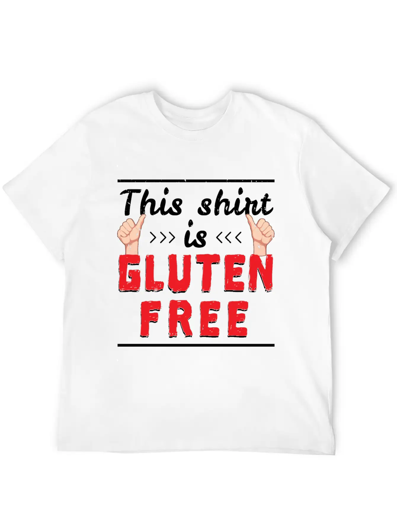 This Shirt Is Gluten Free Classic Fit Graphic Tee For Daily Comfort – Unisex Cotton Shirt