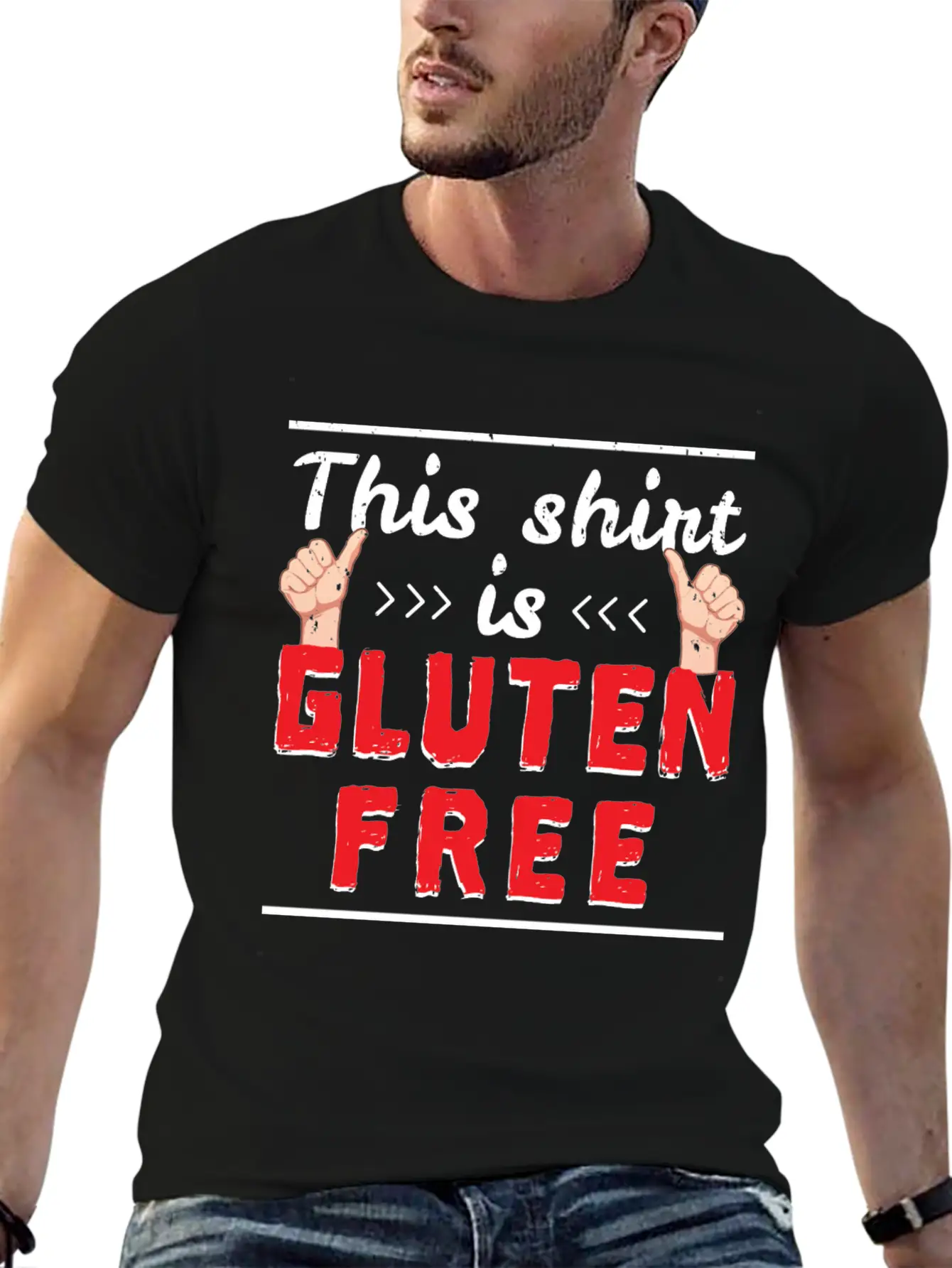This Shirt Is Gluten Free Classic Fit Graphic Tee For Daily Comfort – Unisex Cotton Shirt