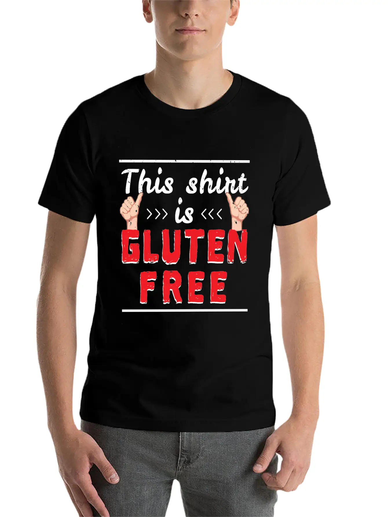 This Shirt Is Gluten Free Classic Fit Graphic Tee For Daily Comfort – Unisex Cotton Shirt