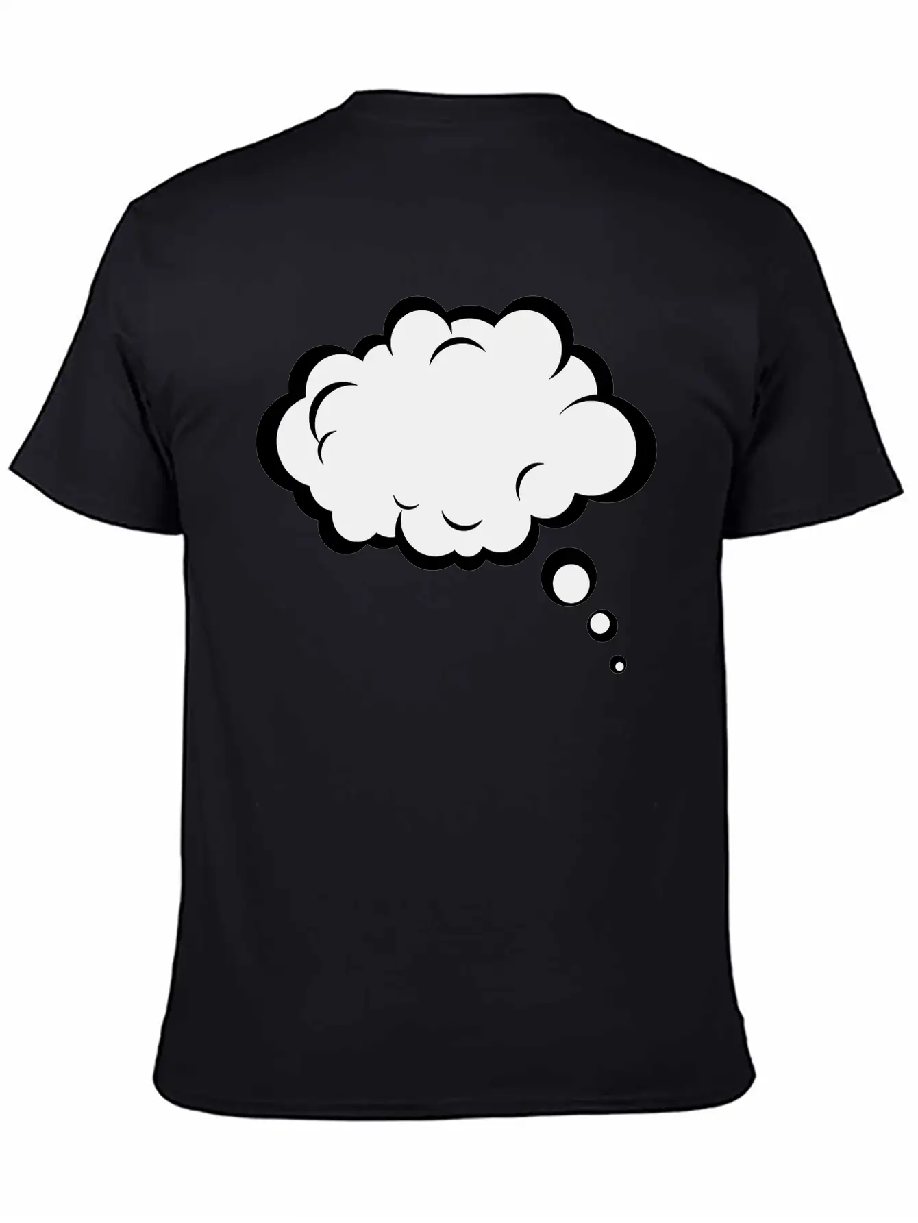 Thought Bubble Essential Cotton Tee For Daily Outfits – Unisex Style